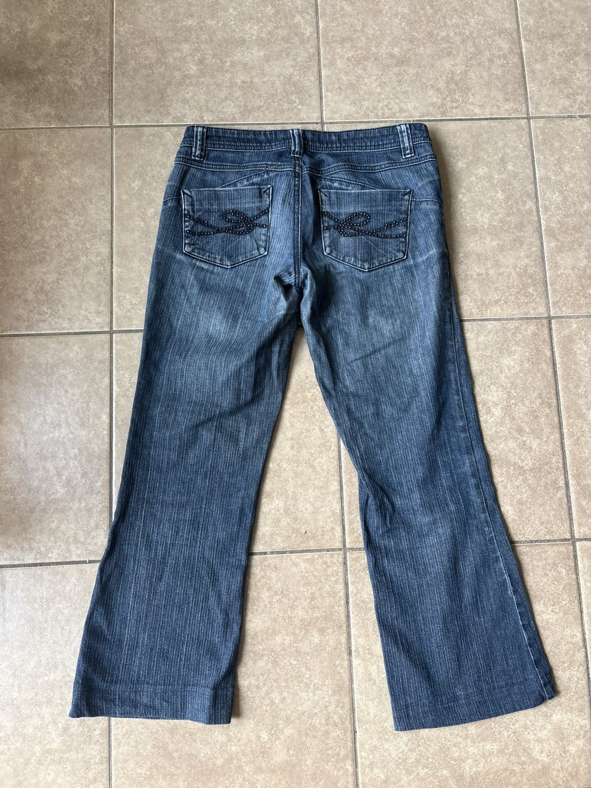 Vintage Y2K Flare Jeans Size 30" / US 8 / IT 44 - 3 Thumbnail