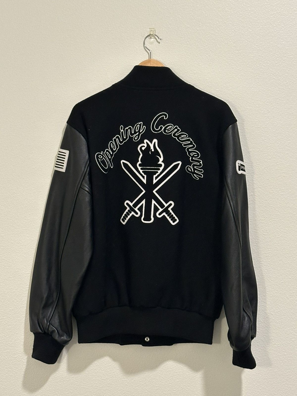 Opening Ceremony Opening Ceremony Varsity Letterman Jacket Black Size Large Size US L / EU 52-54 / 3 - 2 Thumbnail
