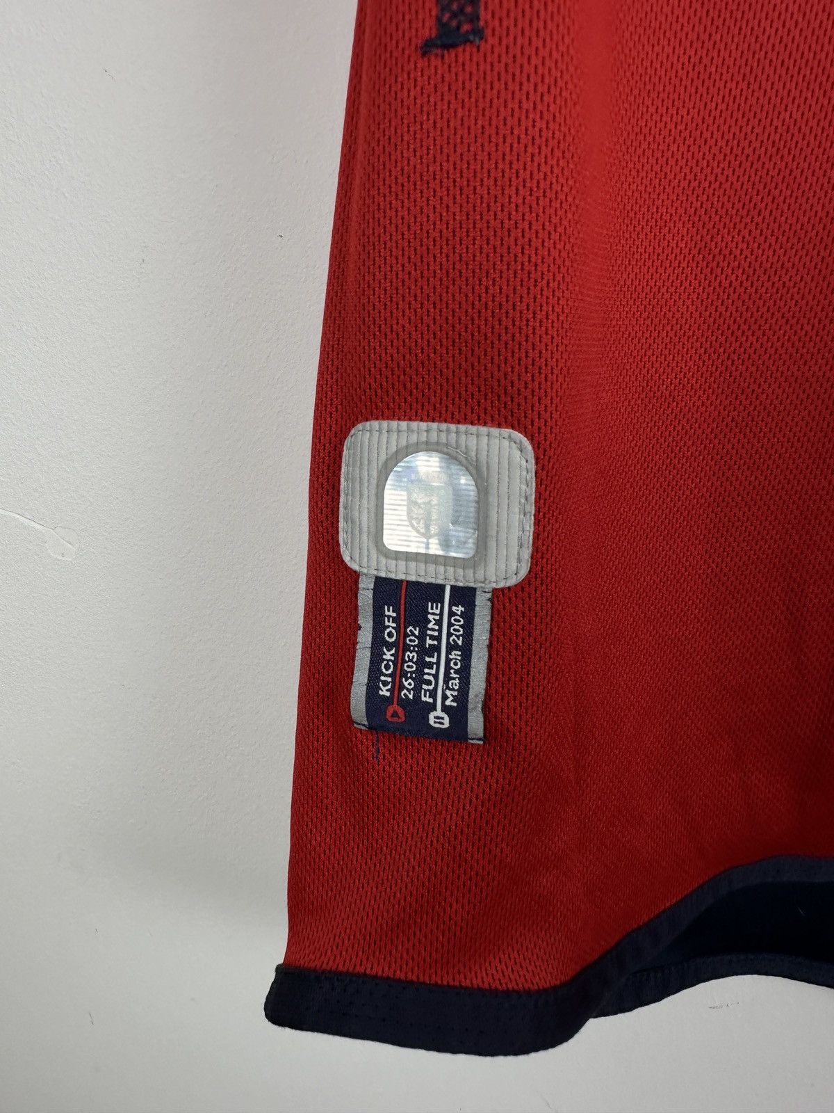 Umbro England 2002 Away Reversible Soccer Jersey Football Shirt Size US XL / EU 56 / 4 - 21 Thumbnail