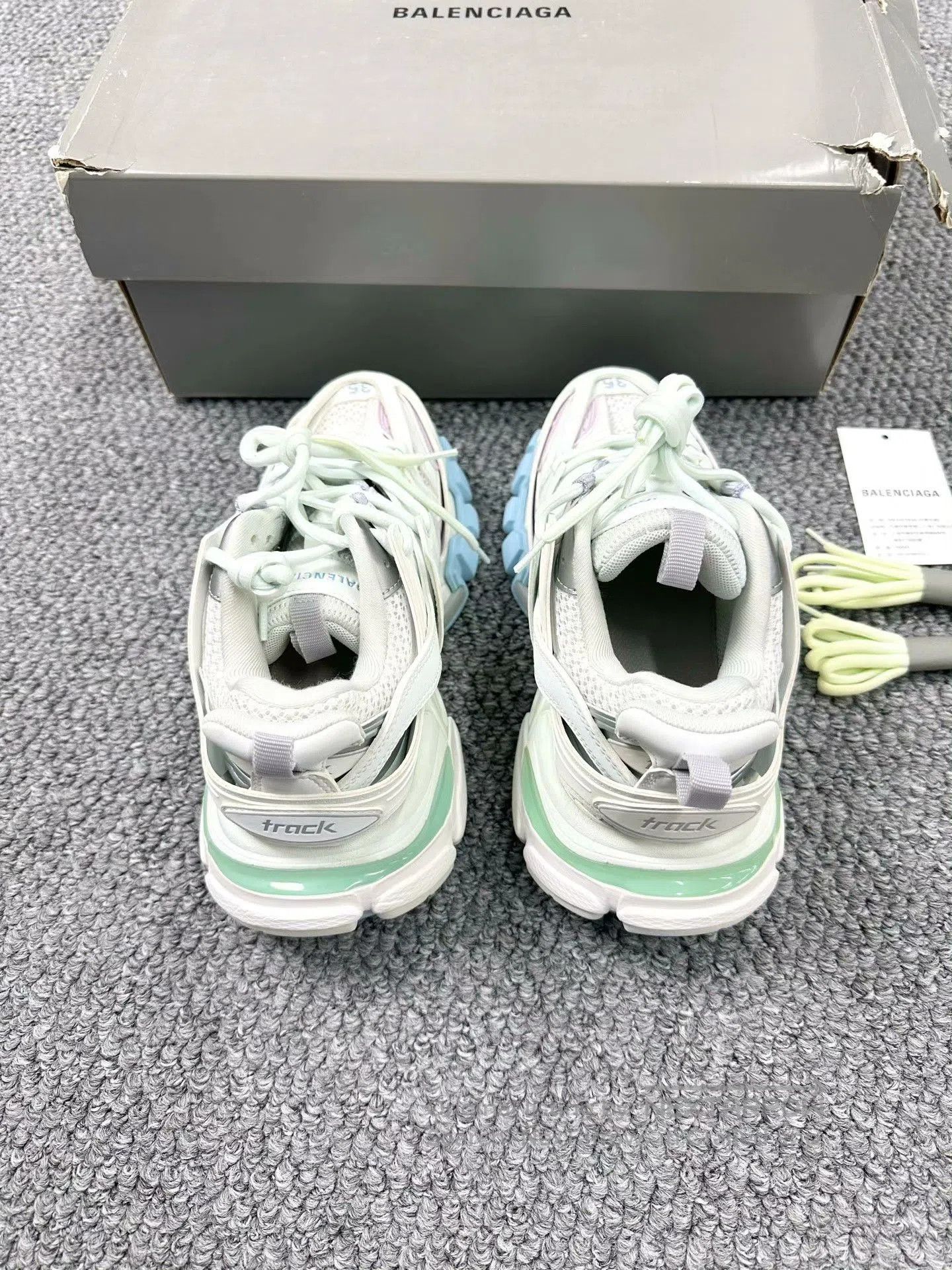 Balenciaga Balenciaga Track Macaron Sneakers. Size US 4 / IT 34 - 4 Thumbnail