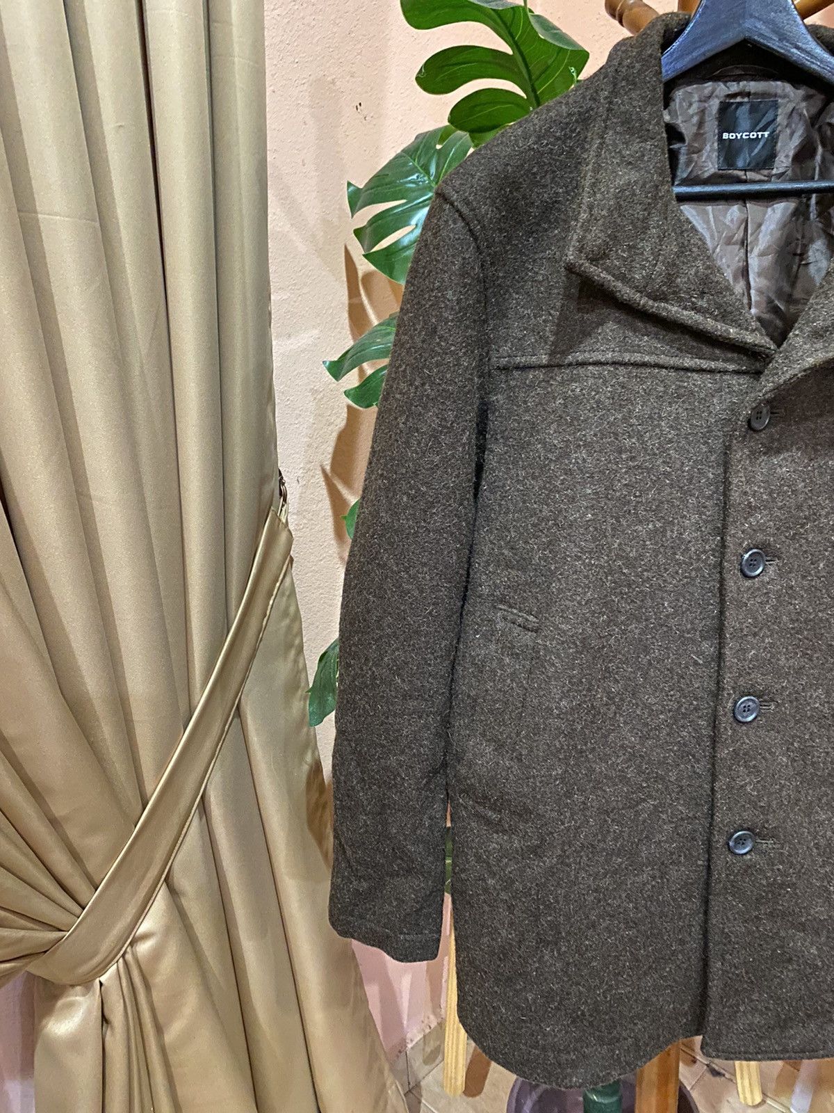 Boycott Boycott Japanese Made 100% Wool Coat - Minimalist Outerwear Size US M / EU 48-50 / 2 - 7 Thumbnail