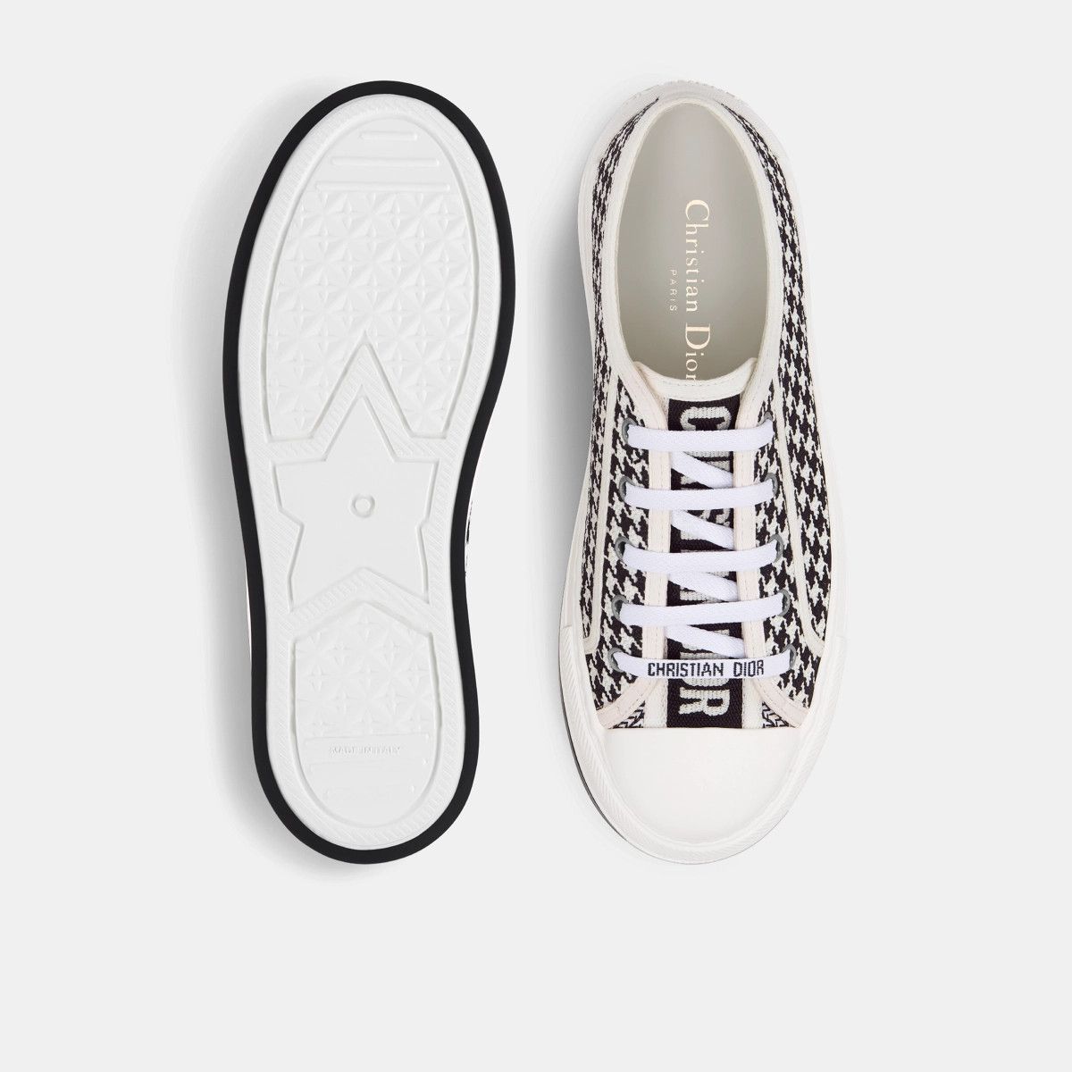 Dior o1bcso1str0225 Walk'n'Dior Platform Sneaker in Black/White Size US 5 / IT 35 - 5 Thumbnail