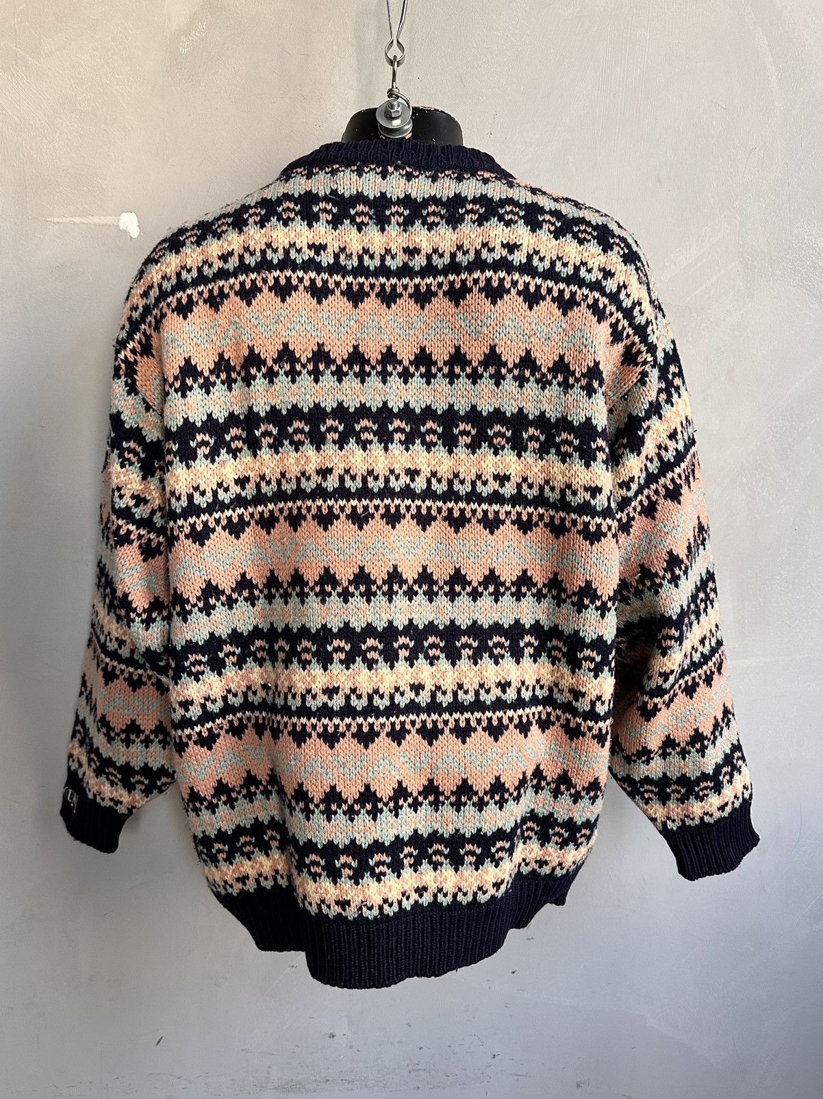 Diesel Vintage Knit Carlo Colucci Wool Coogi Dolce Gabbana Style Size US L / EU 52-54 / 3 - 12 Thumbnail