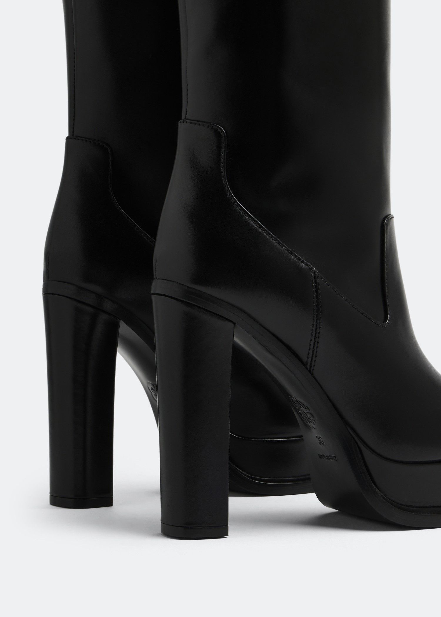 Alexander McQueen o1y0225 Boots in Black Size US 9 / IT 39 - 4 Thumbnail