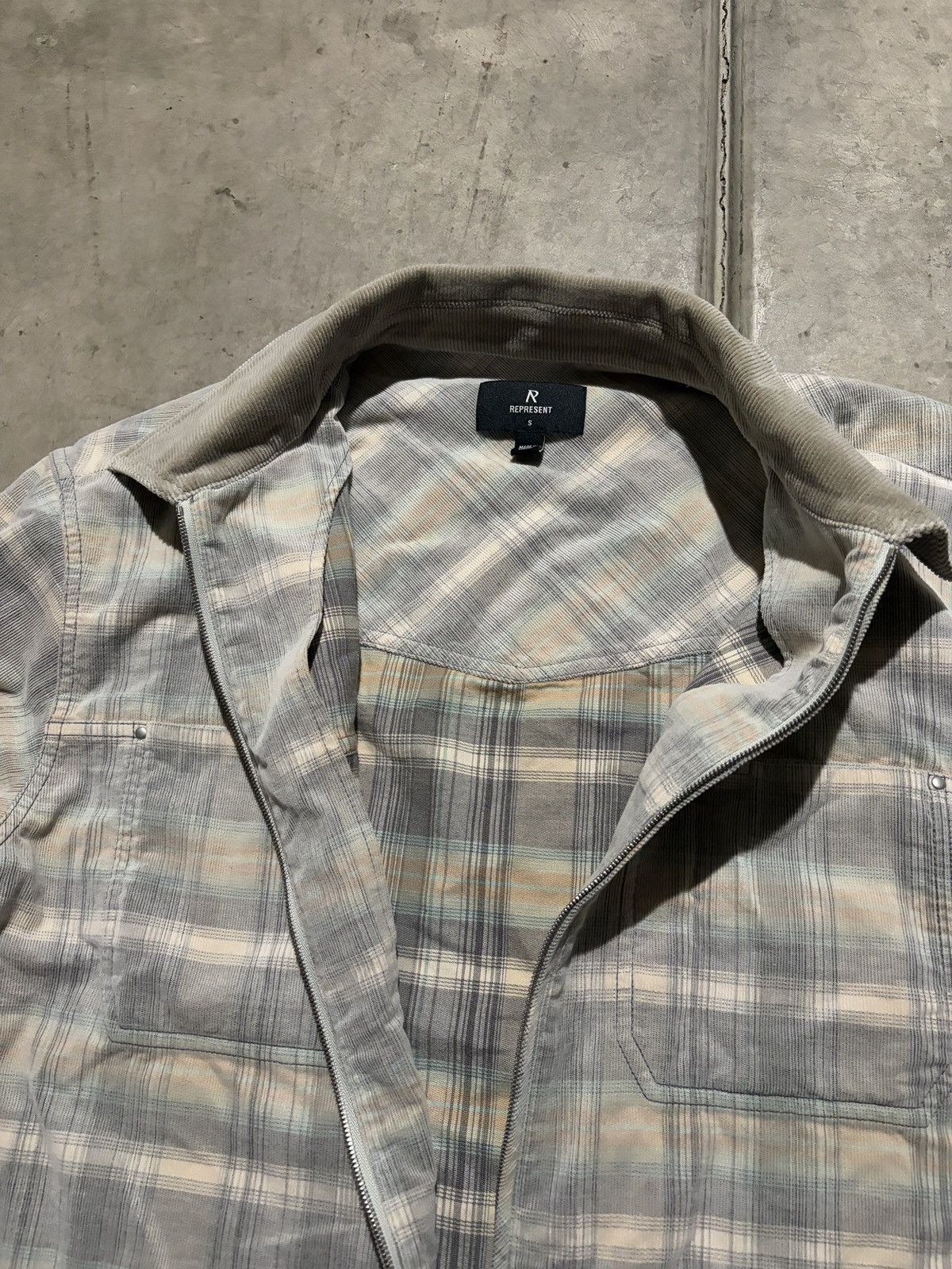 Represent Clo. Represent Cord Zip Flannel Shirt Size US S / EU 44-46 / 1 - 5 Thumbnail