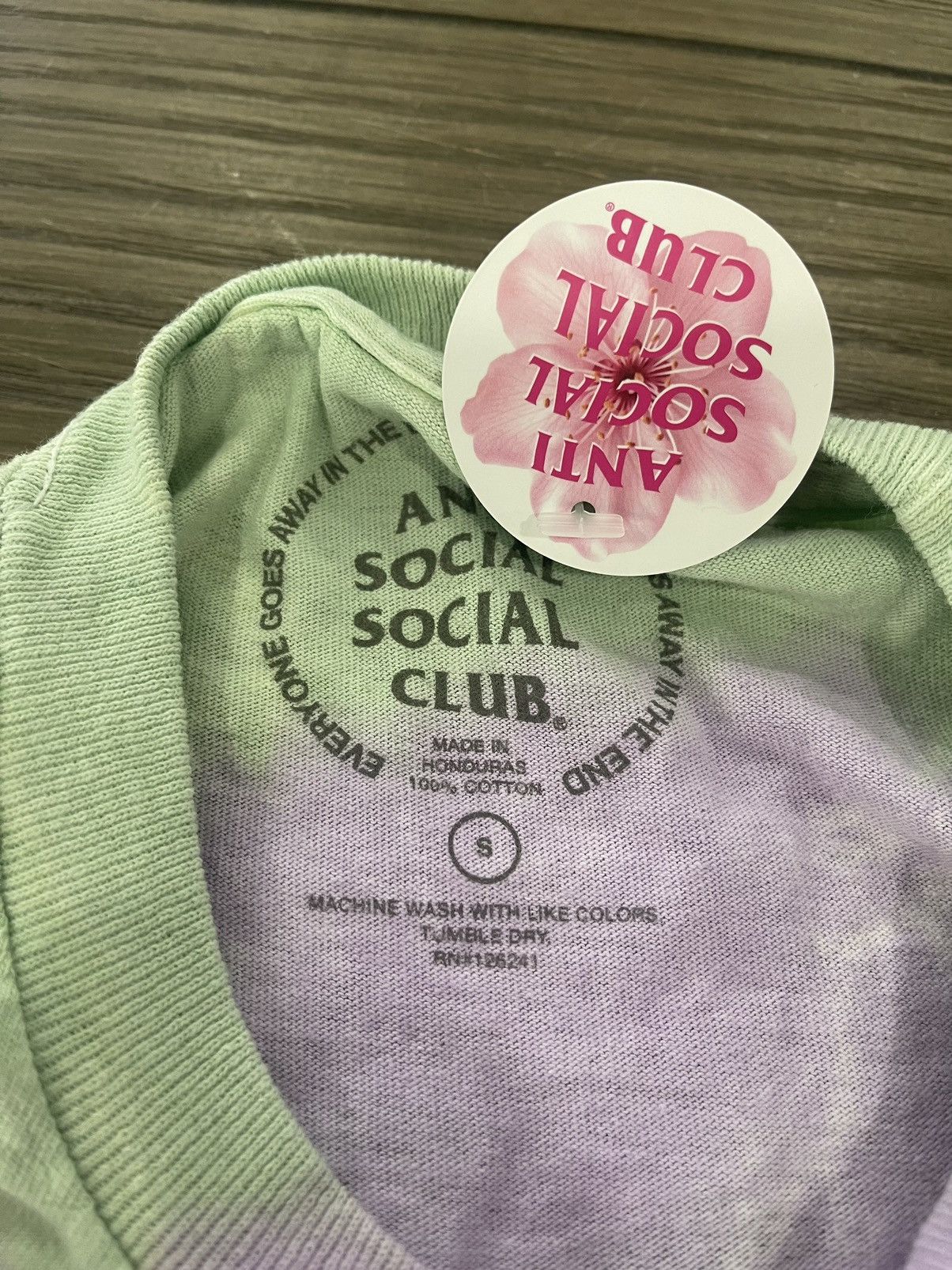 Anti Social Social Club × Designer ‼️ ASSC Anti Social Club Not Fair Tie Dye Long Sleeve Small ‼️ Size S / US 4 / IT 40 - 7 Thumbnail