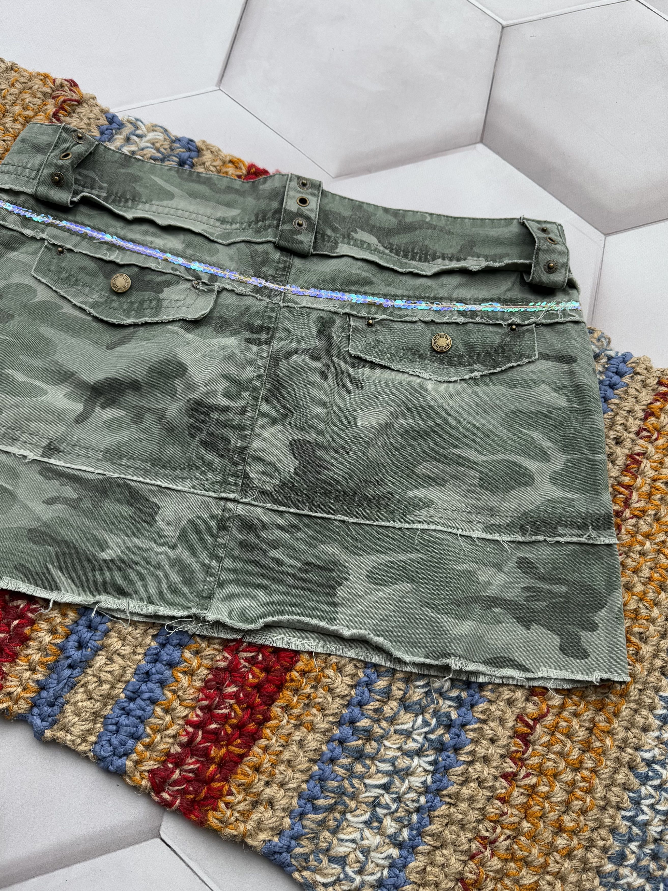 Vintage Vintage Mini Skirt (E4) Size 30" / US 8 / IT 44 - 7 Thumbnail