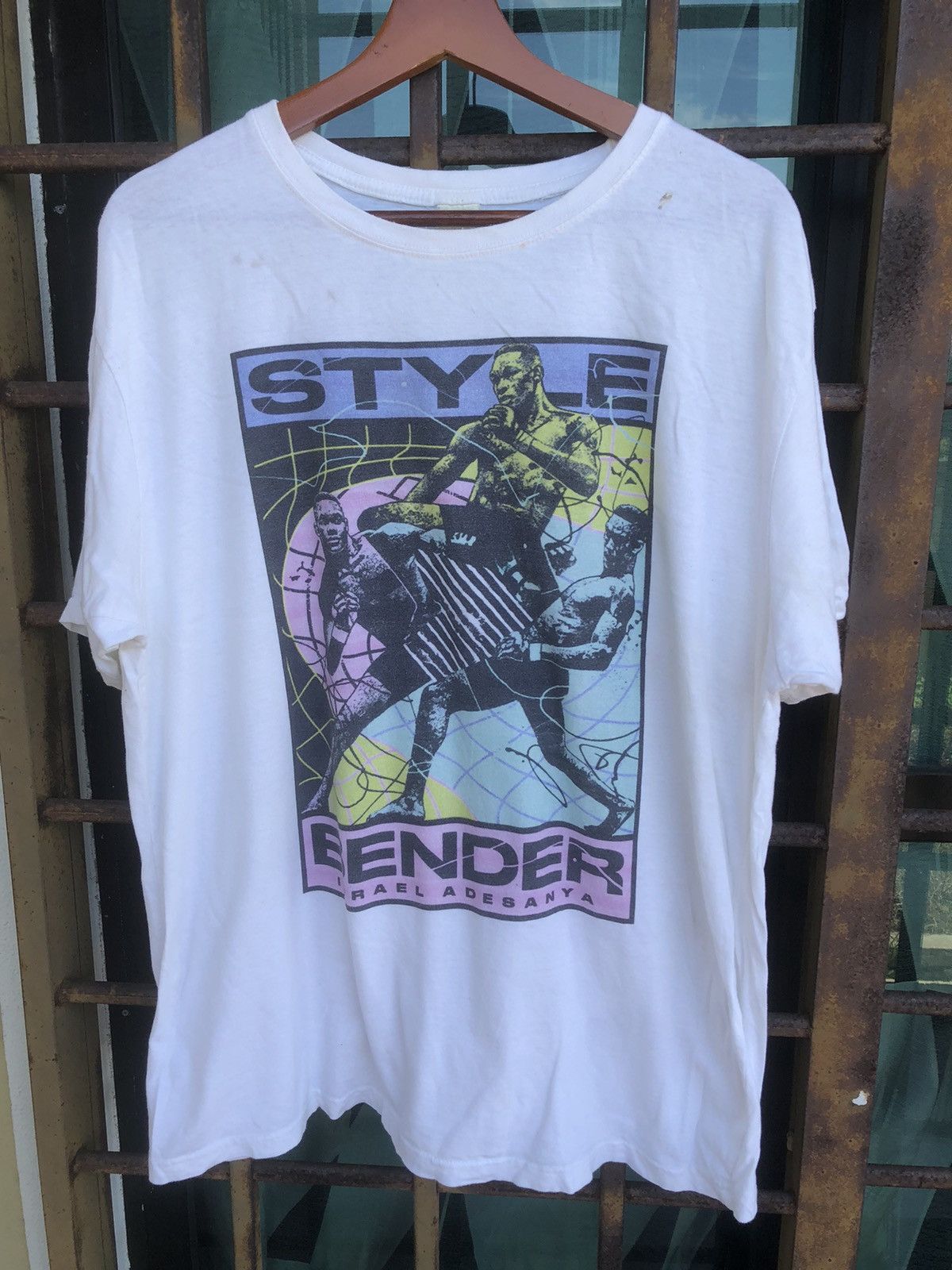 Sports Specialties × Vintage Bender Israel Adesanya Shirt Size US L / EU 52-54 / 3 - 1 Thumbnail
