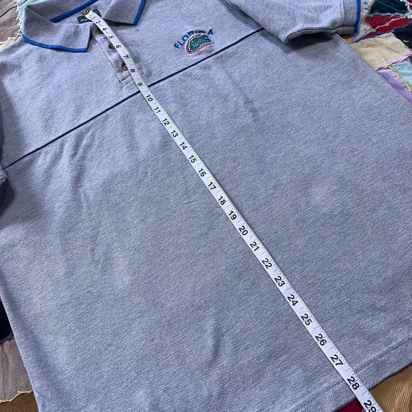Pro Edge Pro Edge Florida Gators Grey Sports Polo Large Size US XL / EU 56 / 4 - 4 Thumbnail