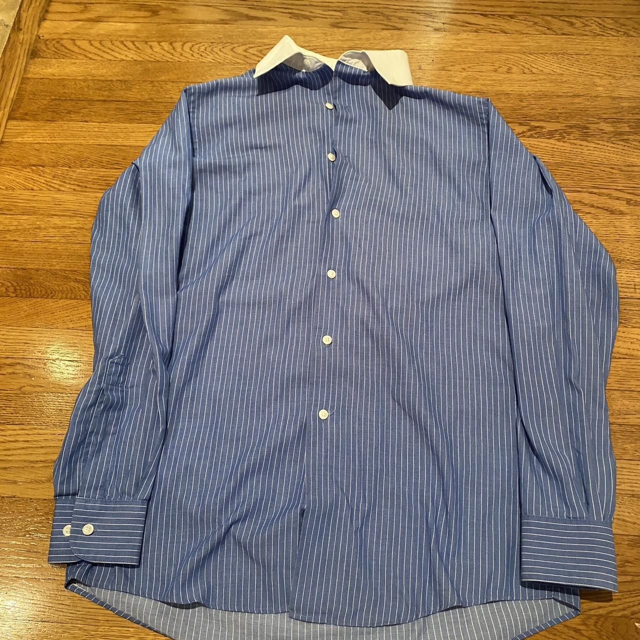 Van Heusen VanHeusen stripped Button down Size US M / EU 48-50 / 2 - 1 Thumbnail