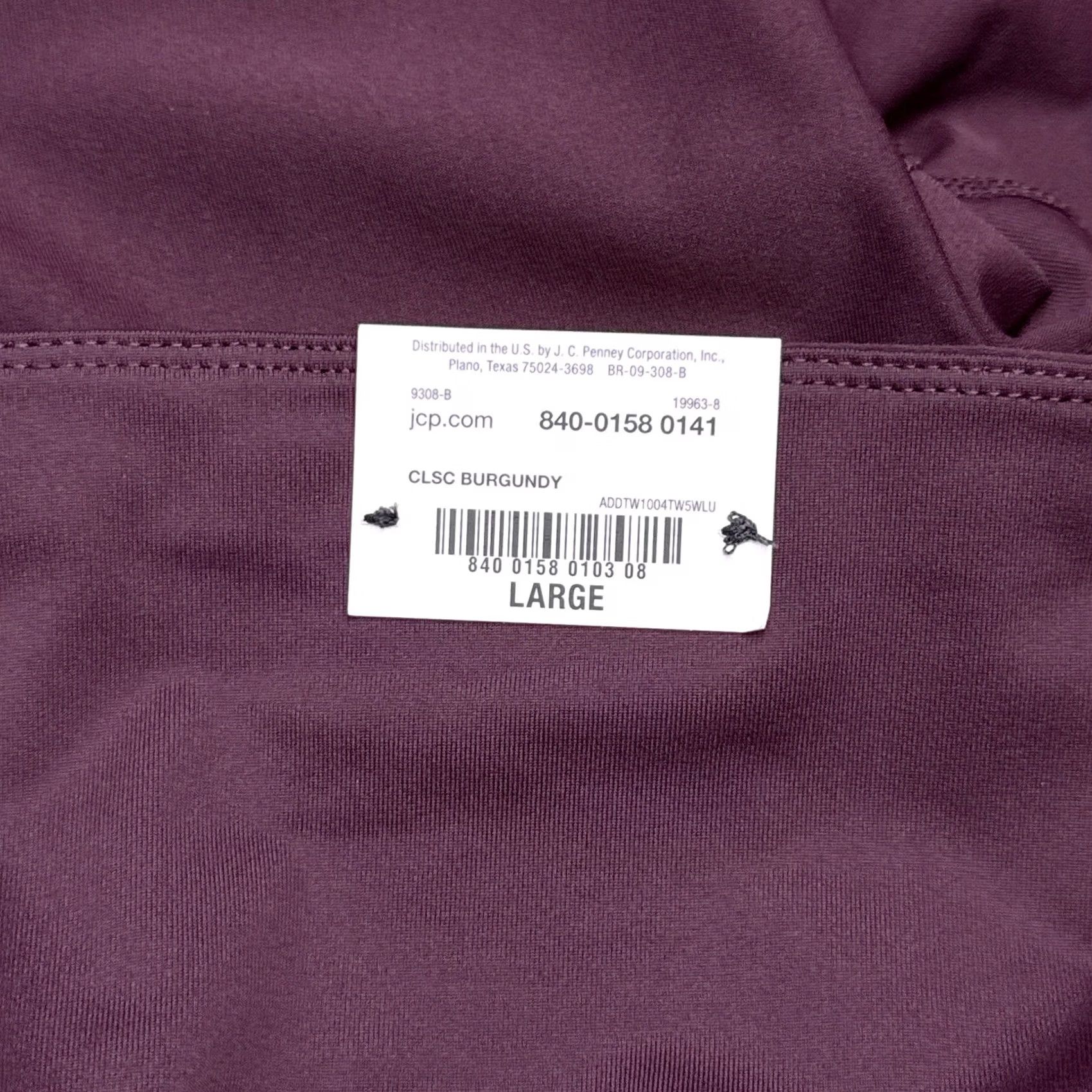 Vintage Xersion Leggings Womens L Burgundy Stretch New Tapered Leg Athletic Activewear Moisture Wicking Polyester Spandex Size 36" / US 14 / IT 50 - 6 Thumbnail