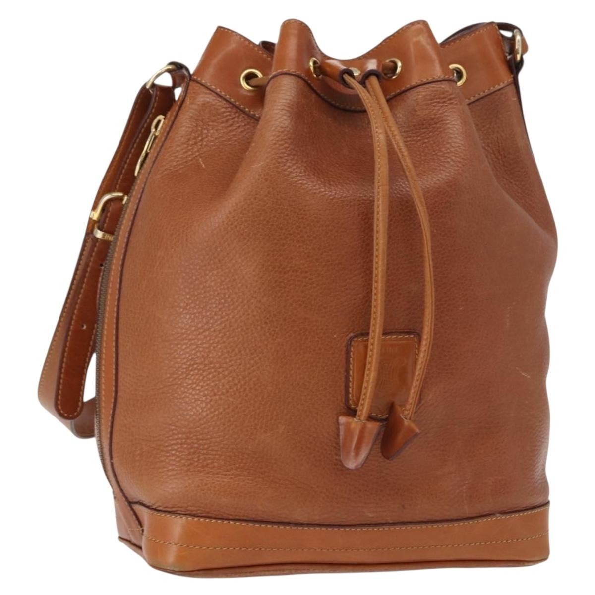 Celine Celine Vintage Macadam Shoulder Bag Leather Size ONE SIZE - 1 Thumbnail