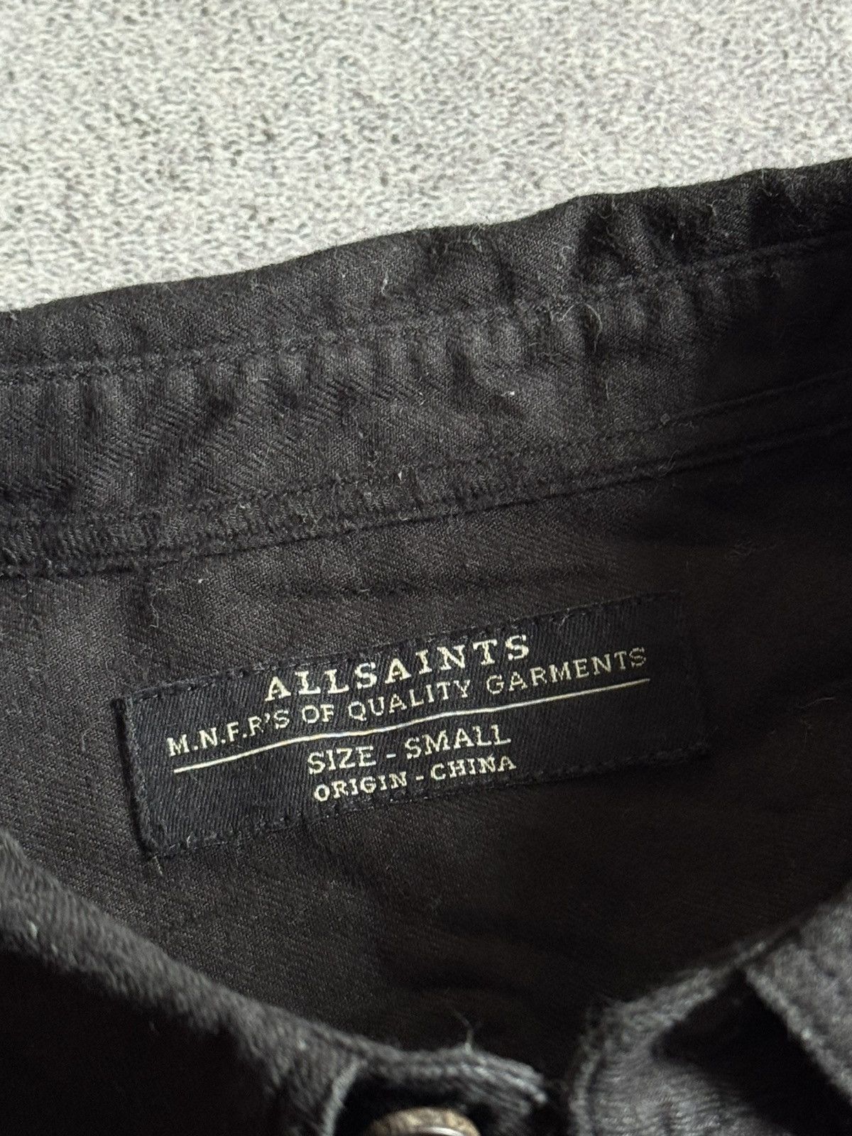 Allsaints AllSaints S battelle LS shirt button up casual long sleeve Size US S / EU 44-46 / 1 - 5 Thumbnail