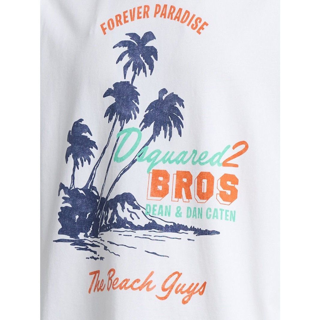 Dsquared2 DSQUARED2 Loose fit White Shirt New & Authentic (Men's size Size US L / EU 52-54 / 3 - 3 Thumbnail