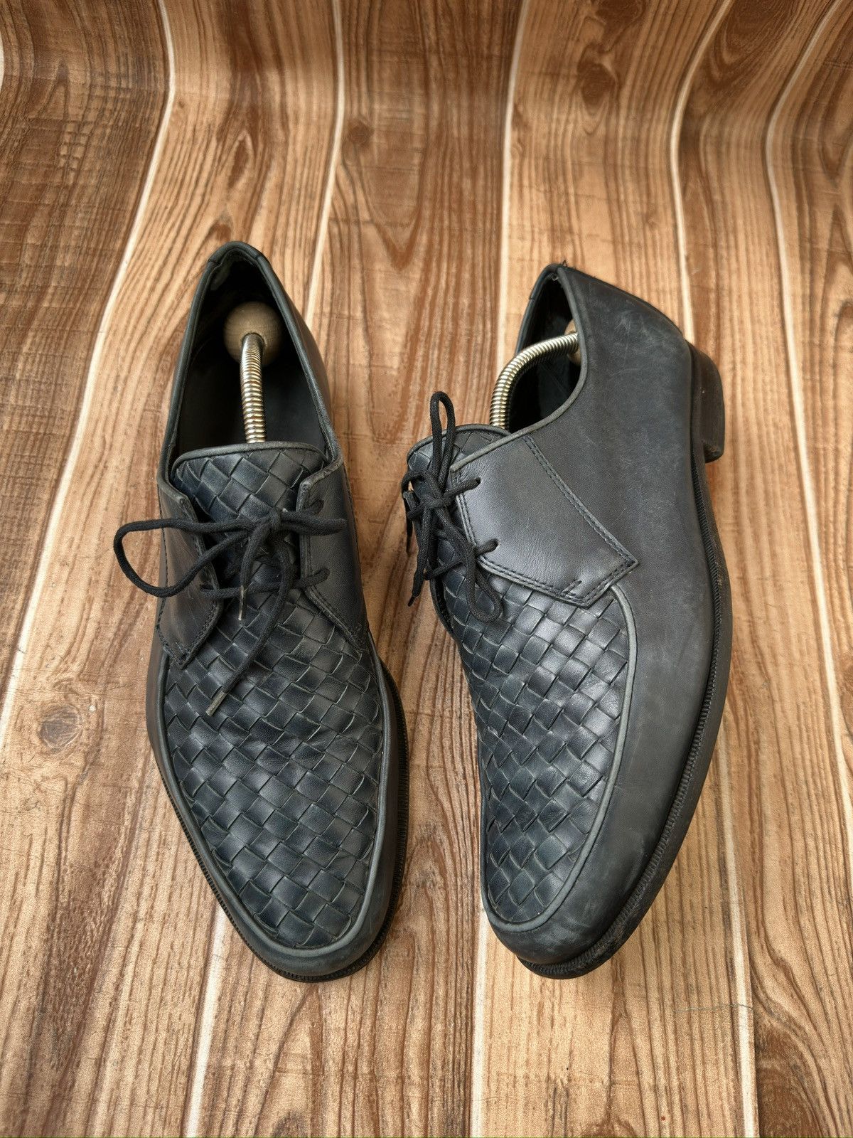 Bottega Veneta Bottega Veneta Intrecciato Weave Leather Derby Size US 10 / EU 43 - 7 Thumbnail