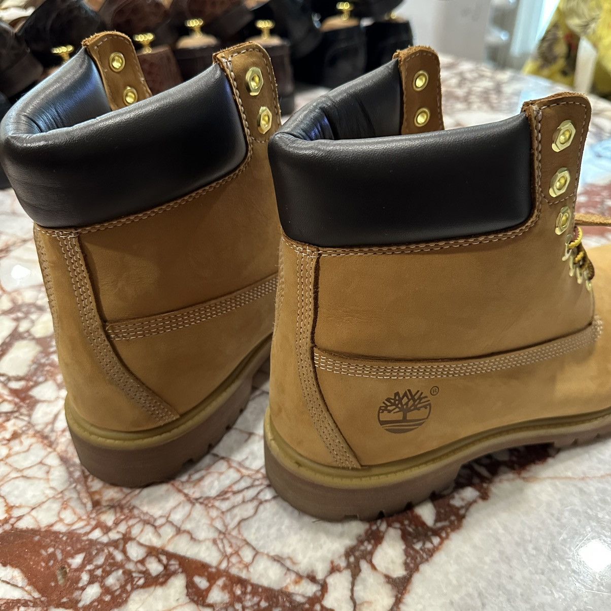Timberland Timberland MEN'S 6-INCH PREMIUM WATERPROOF BOOTS (FTMM10061) Size US 9.5 / EU 42-43 - 4 Thumbnail