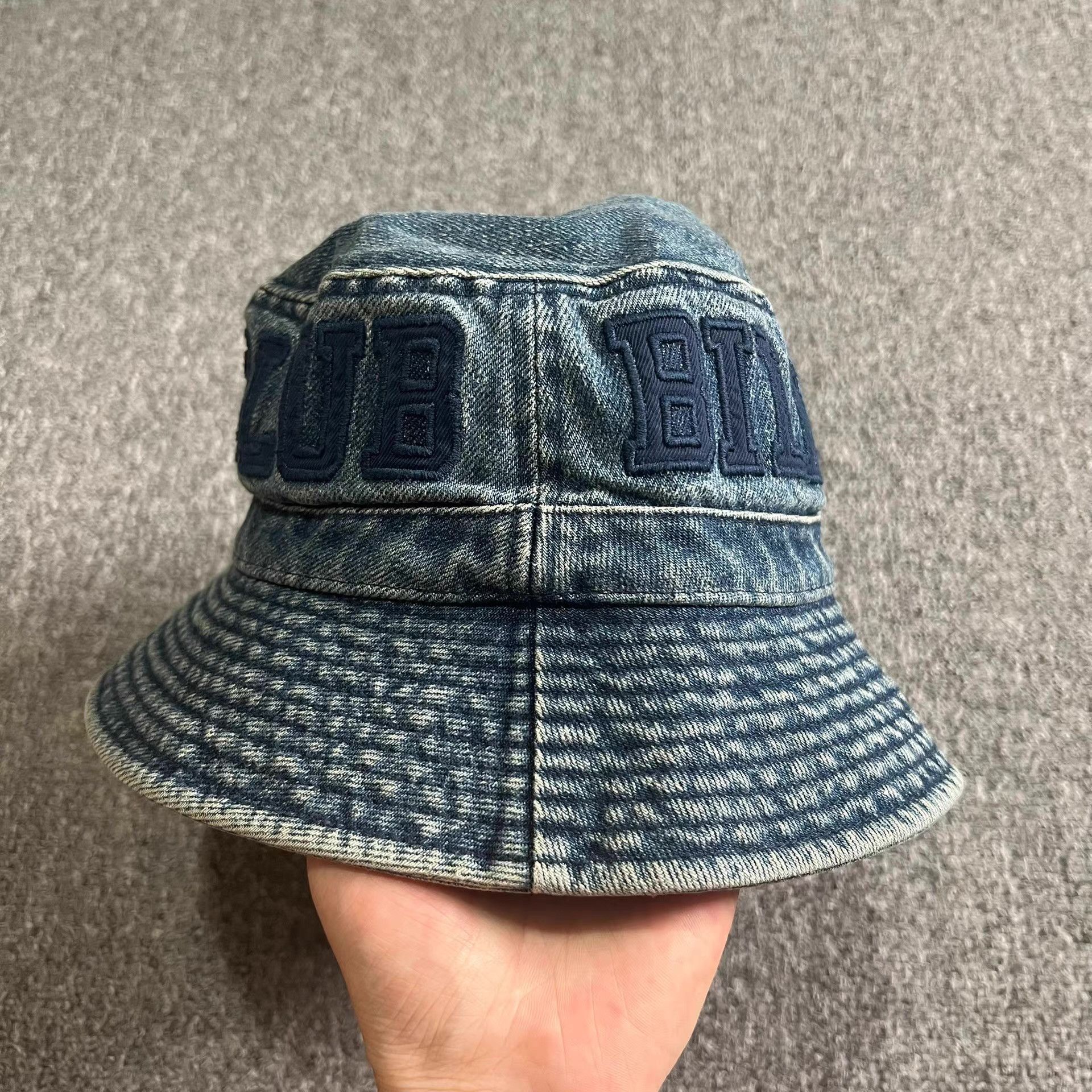 Billionaire Boys Club BBC Heavy-Duty Washed Embroidered Bucket Hat / Sun Hat Q7 Size ONE SIZE - 2 Thumbnail