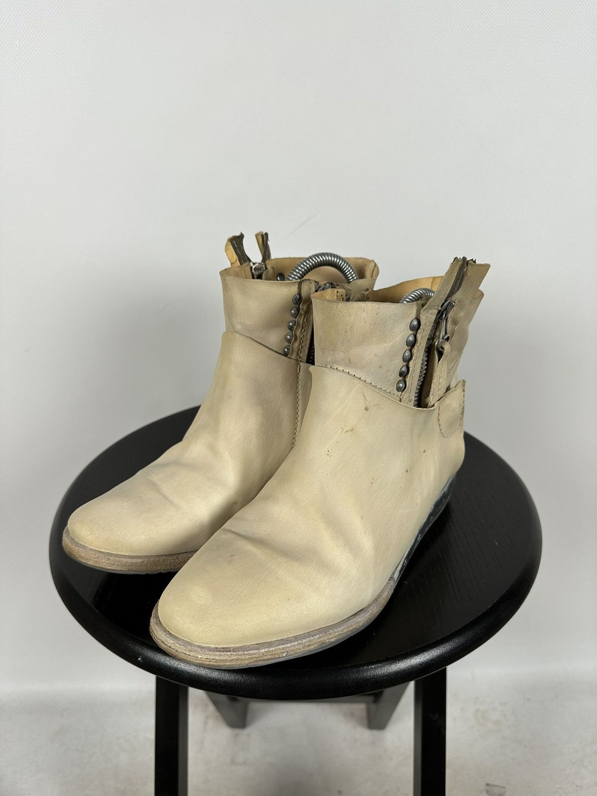 A.S.98 Women’s A.S.98. Airstep Leather Boots Size US 8 / IT 38 - 8 Thumbnail