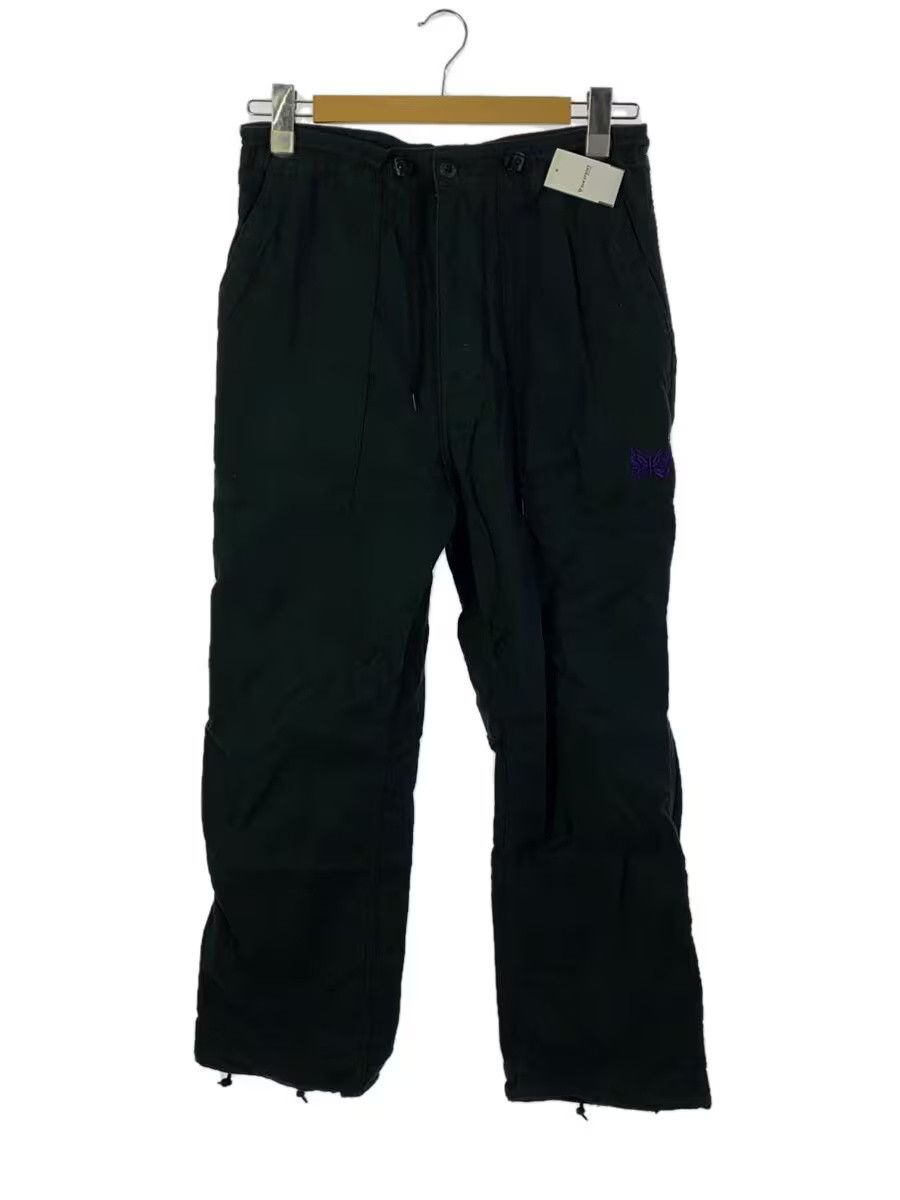 Needles String Cotton Fatigue Pants Black
