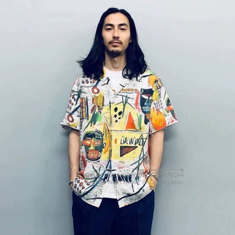 Wacko Maria Wacko Maria Graffiti Hawaiian loose short-sleeved shirt Size US L / EU 52-54 / 3 - 2 Thumbnail