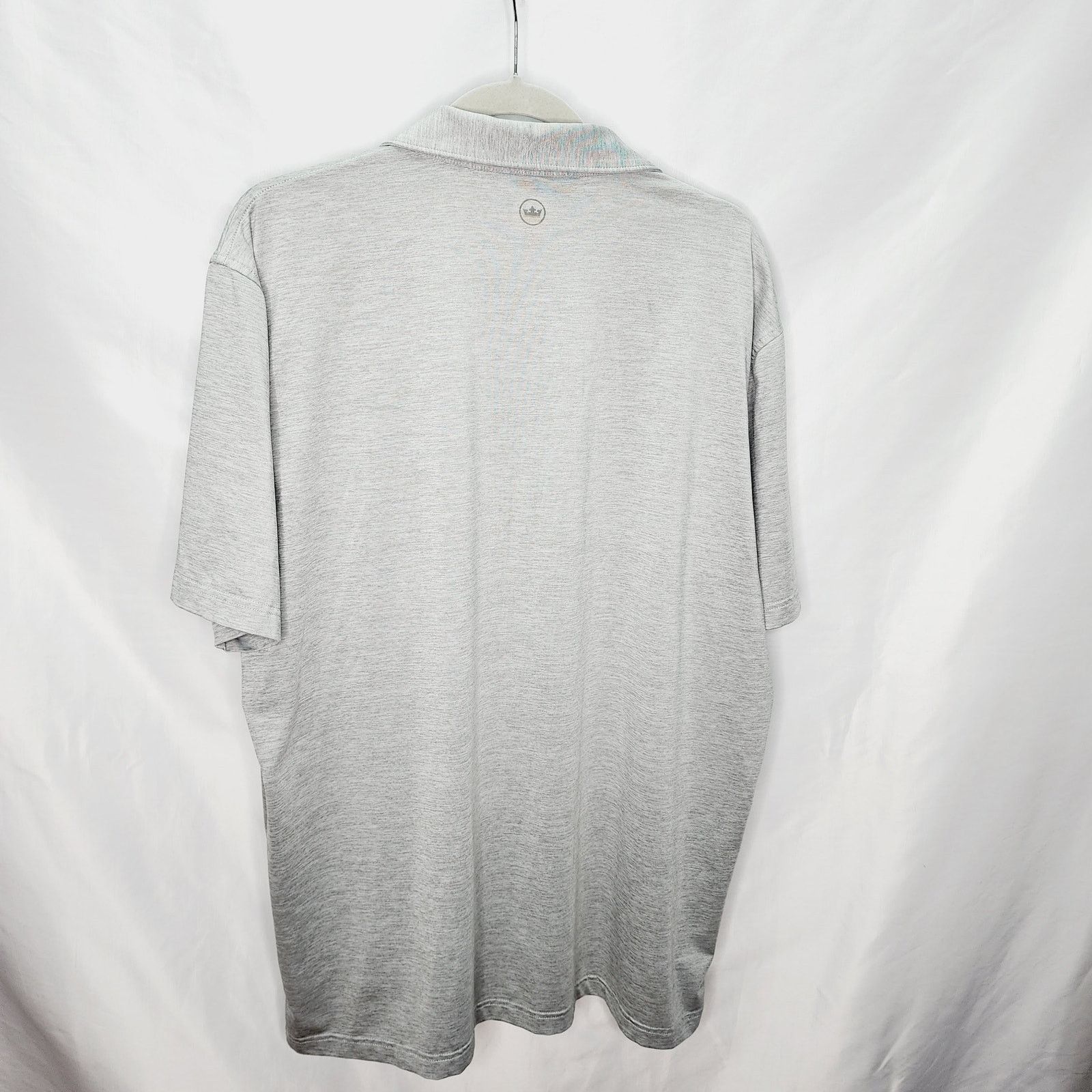 Peter Millar Peter Millar Heather Gray Athletic Golf Polo Shirt Size US XL / EU 56 / 4 - 9 Thumbnail