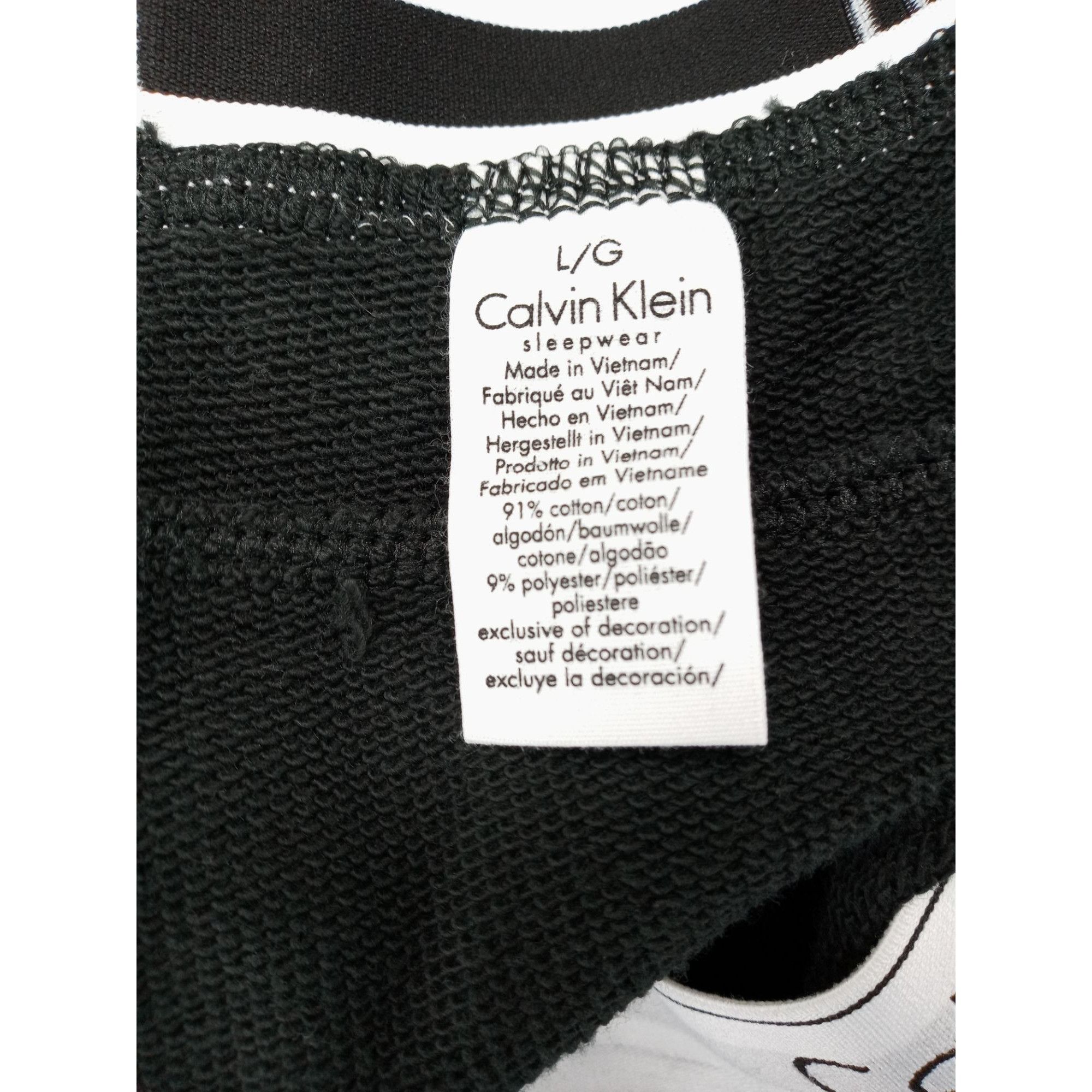 Calvin Klein Calvin Klein Women's size Large Jogger Sleep Pants Logo Size 35" - 6 Thumbnail