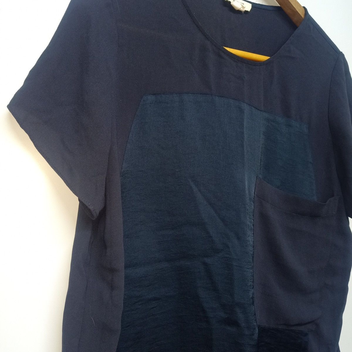 Helmut Lang Helmut Lang - Navy Sheer Tops Size M / US 6-8 / IT 42-44 - 4 Thumbnail