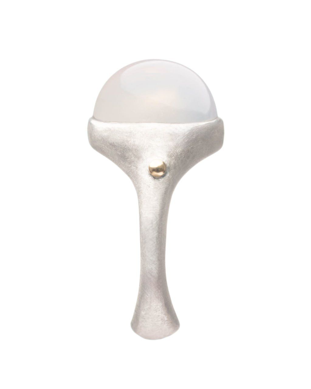 Other KAI / 925 Silver Ring with Quartz & Chalcedony Size ONE SIZE - 5 Thumbnail