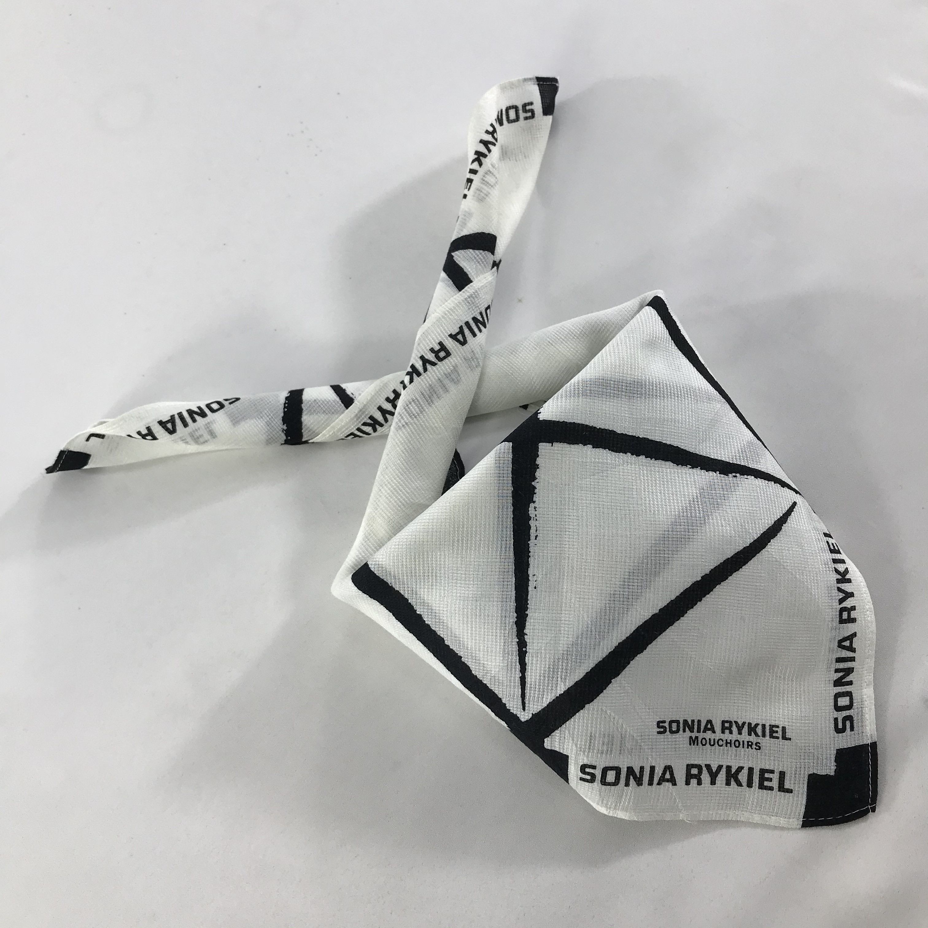 Sonia Rykiel × Vintage Sonia Rykiel Bandana / Handkerchief / Neckerchief - S1451 Size ONE SIZE - 4 Thumbnail