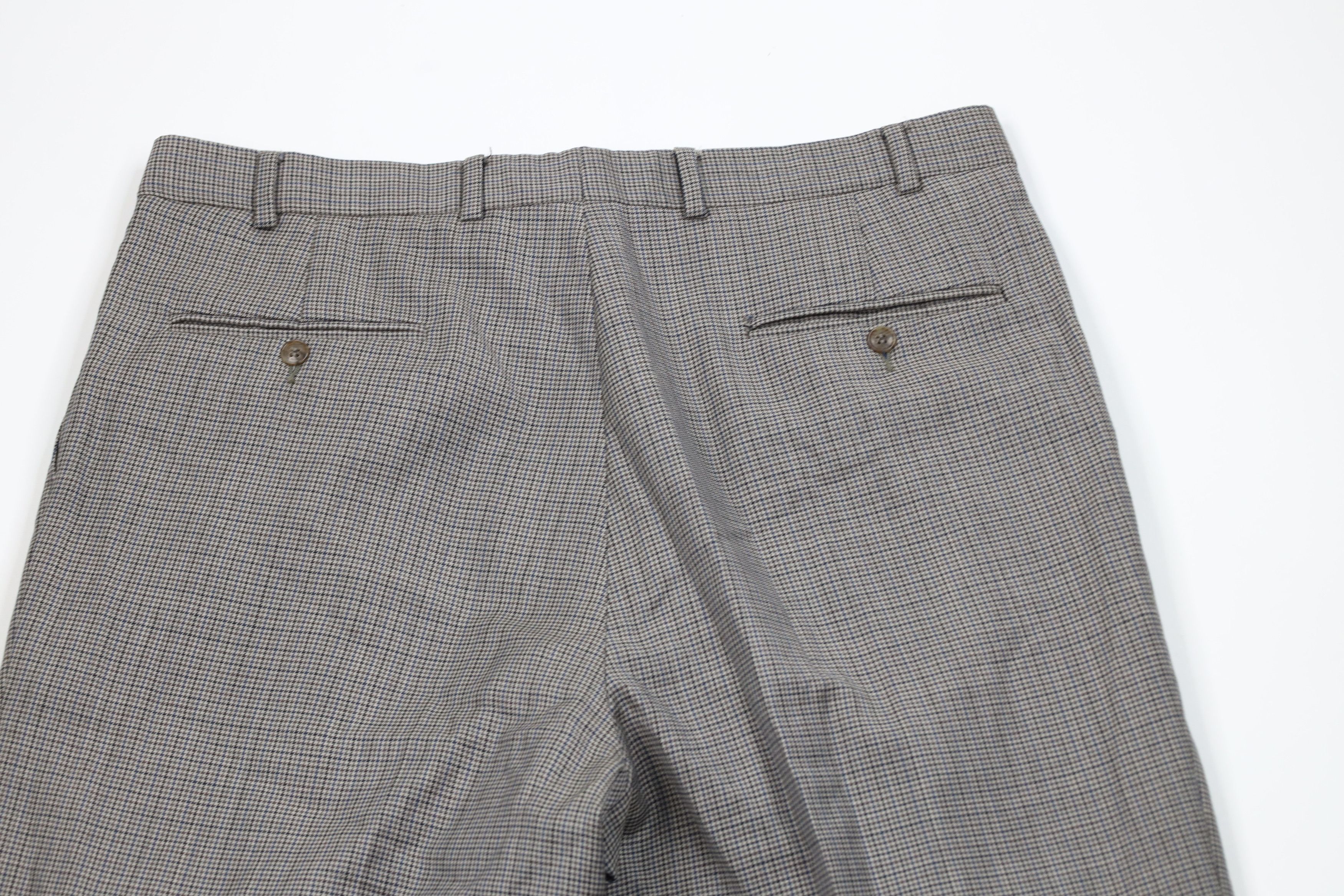 Ralph Lauren Vintage 90s Ralph Lauren Houndstooth Wide Leg Chino Pants Size US 36 / EU 52 - 12 Thumbnail
