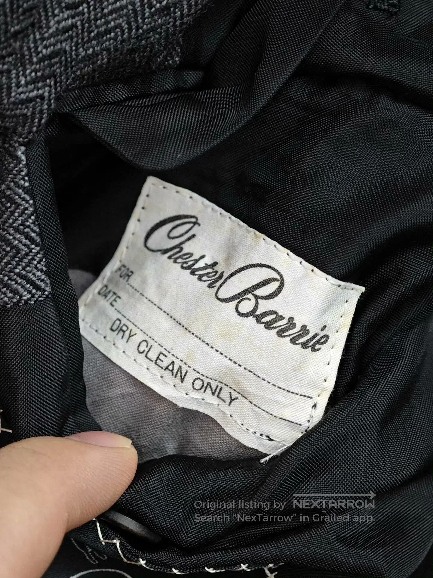 Chester Barrie Chester Barrie Custom Suit in Gray. Size US M / EU 48-50 / 2 - 8 Thumbnail