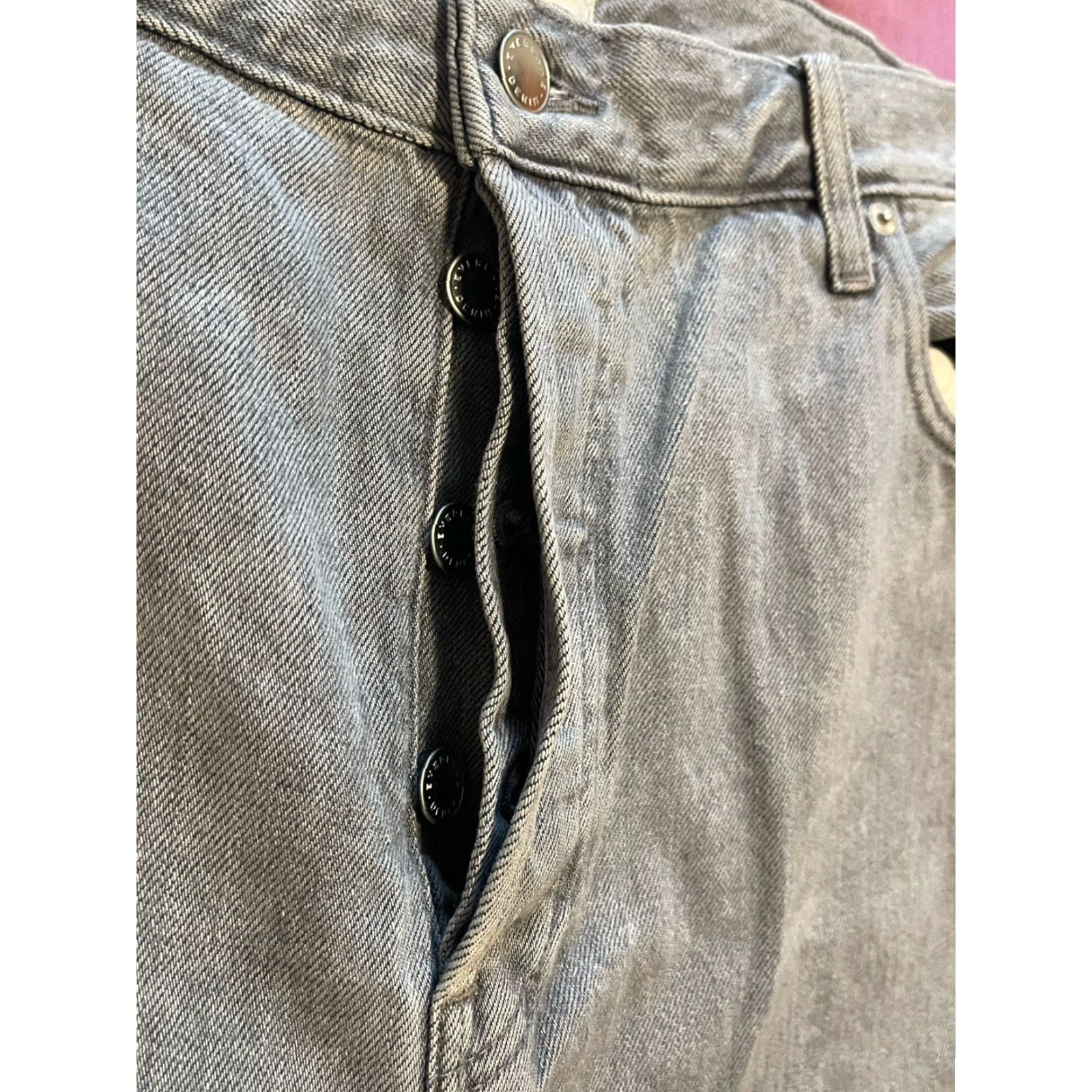 Everlane VINTAGE Everlane Relaxed Straight Jeans Woman Tall 33 Long Gray Jeans Straight 40 Waist 30 Inseam Size 24" / US 00 / IT 34 - 2 Thumbnail