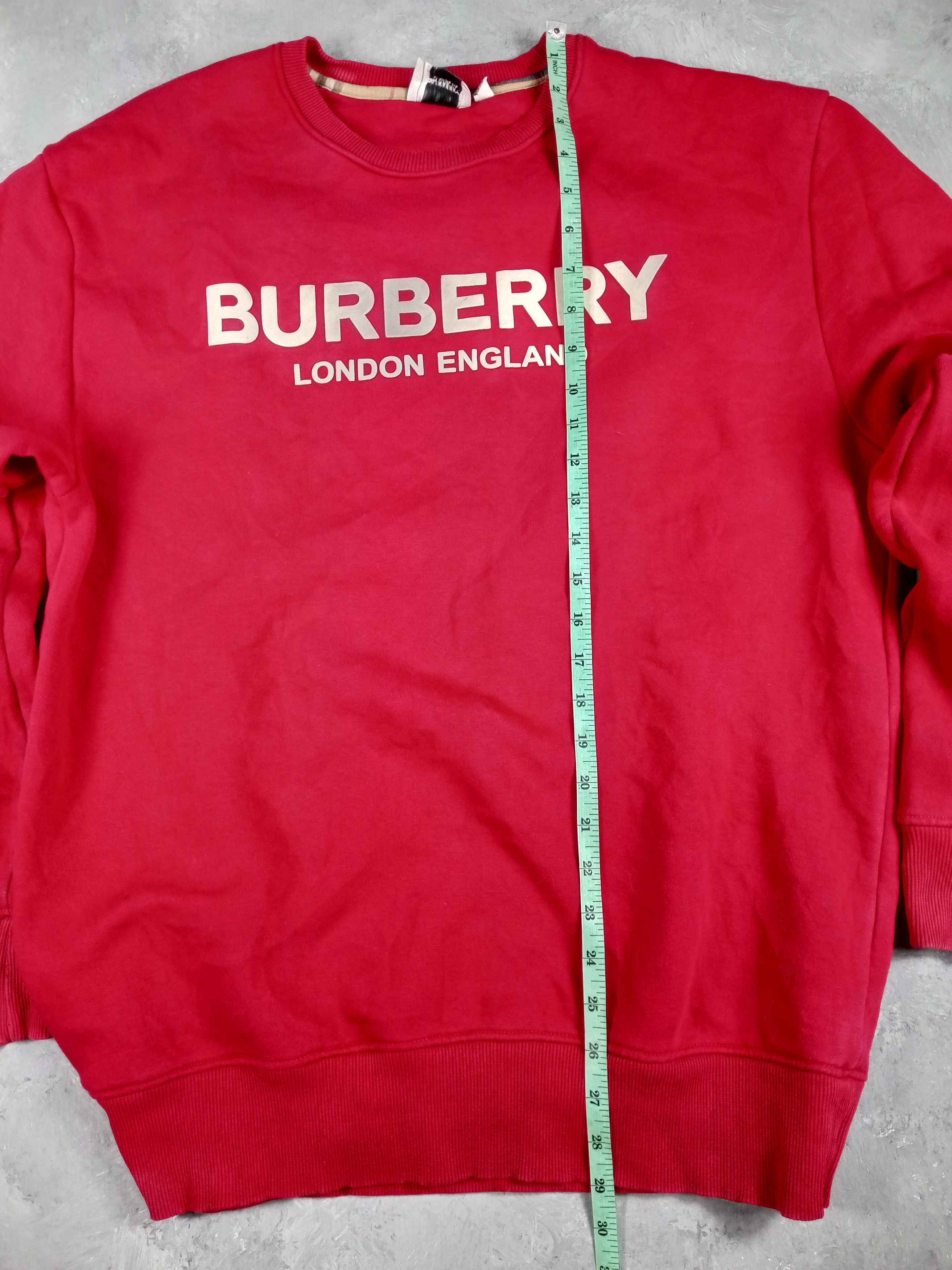 Burberry Vintage Faded Red Burberry Sweater Size US XXL / EU 58 / 5 - 5 Thumbnail
