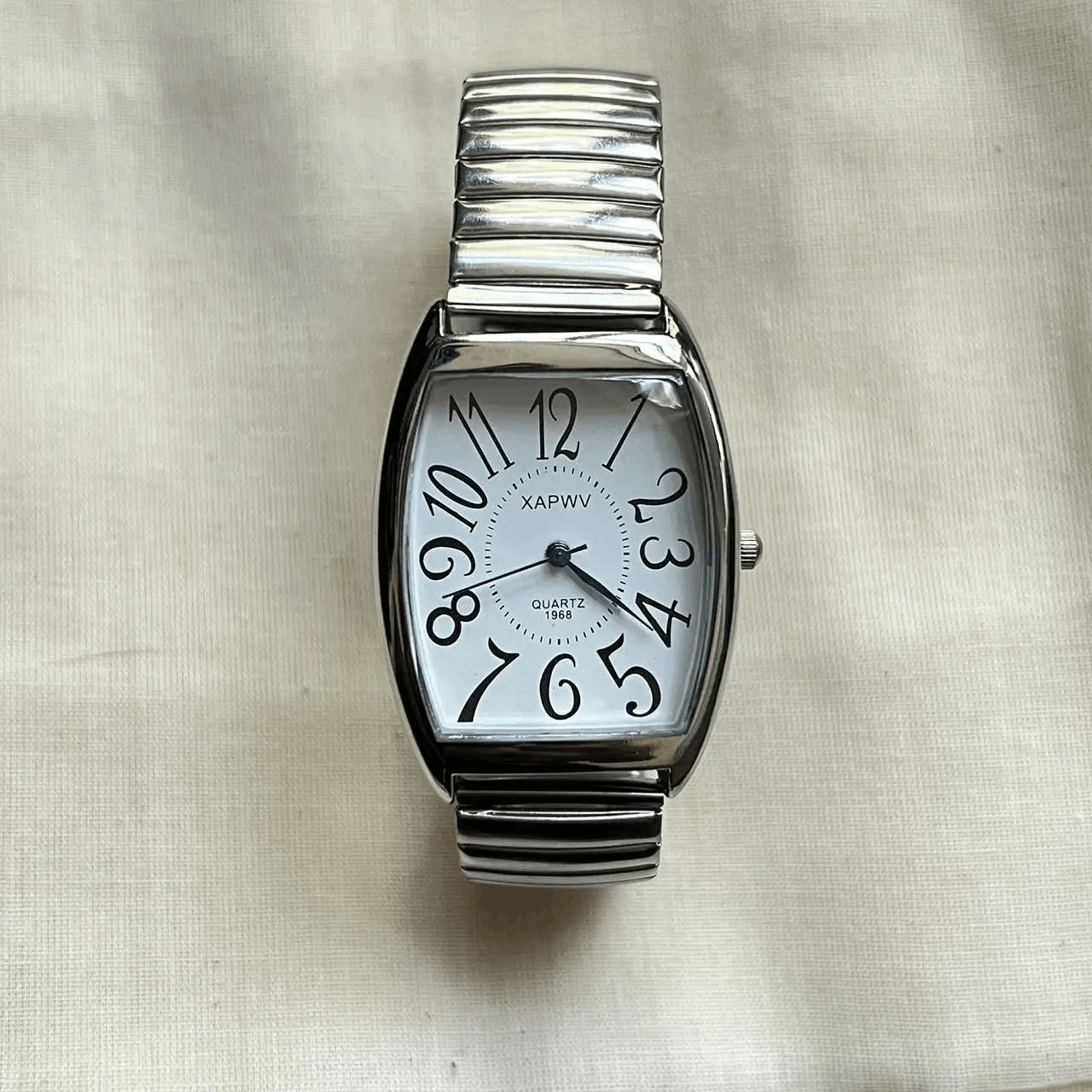Jewelry 2000s vintage style stainless steel quartz luxury watch Size ONE SIZE - 2 Thumbnail