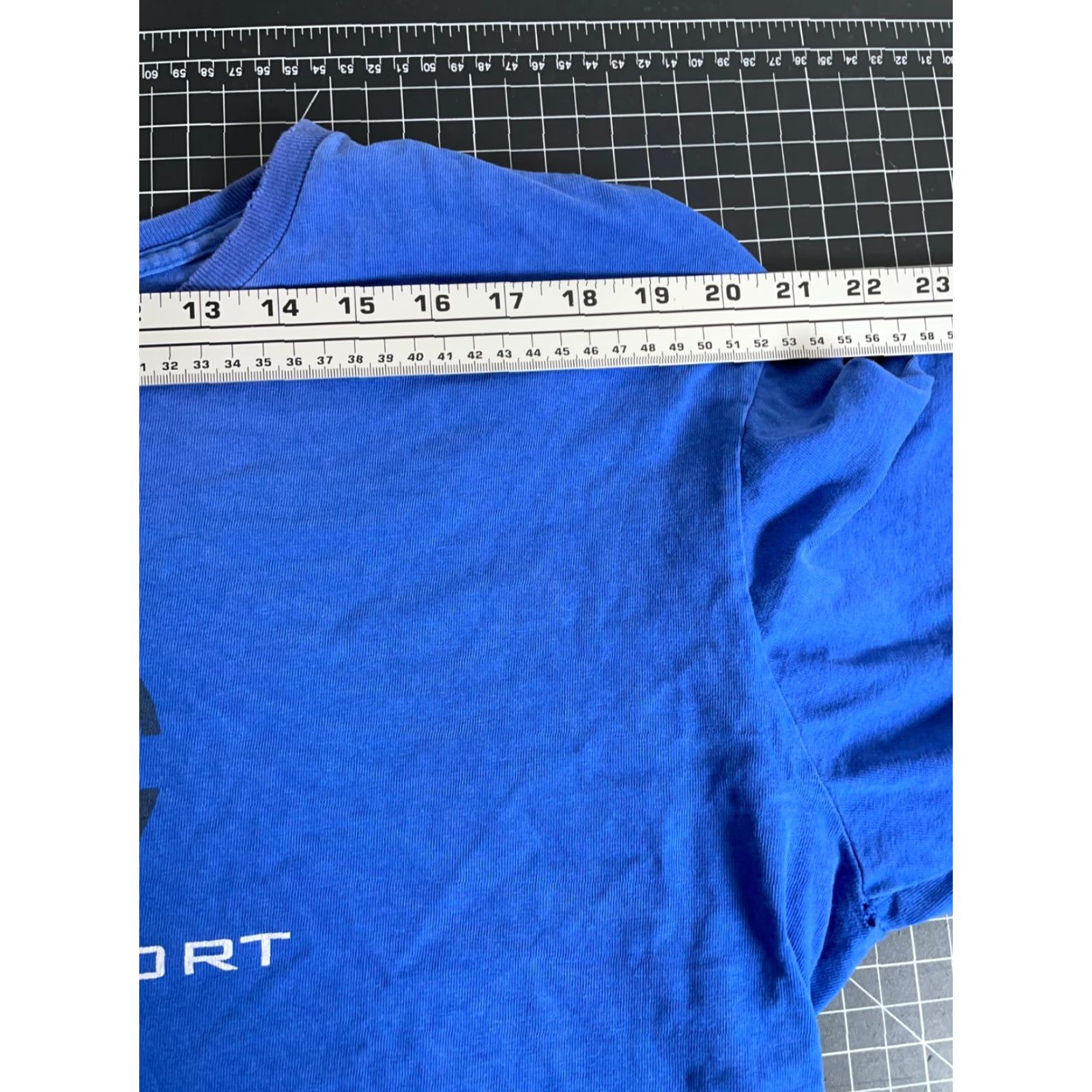 Vintage VINTAGE Polo Sport T-Shirt Long Sleeve Mens Large Blue Graphic Print 90s Retro Preppy Size US L / EU 52-54 / 3 - 7 Thumbnail