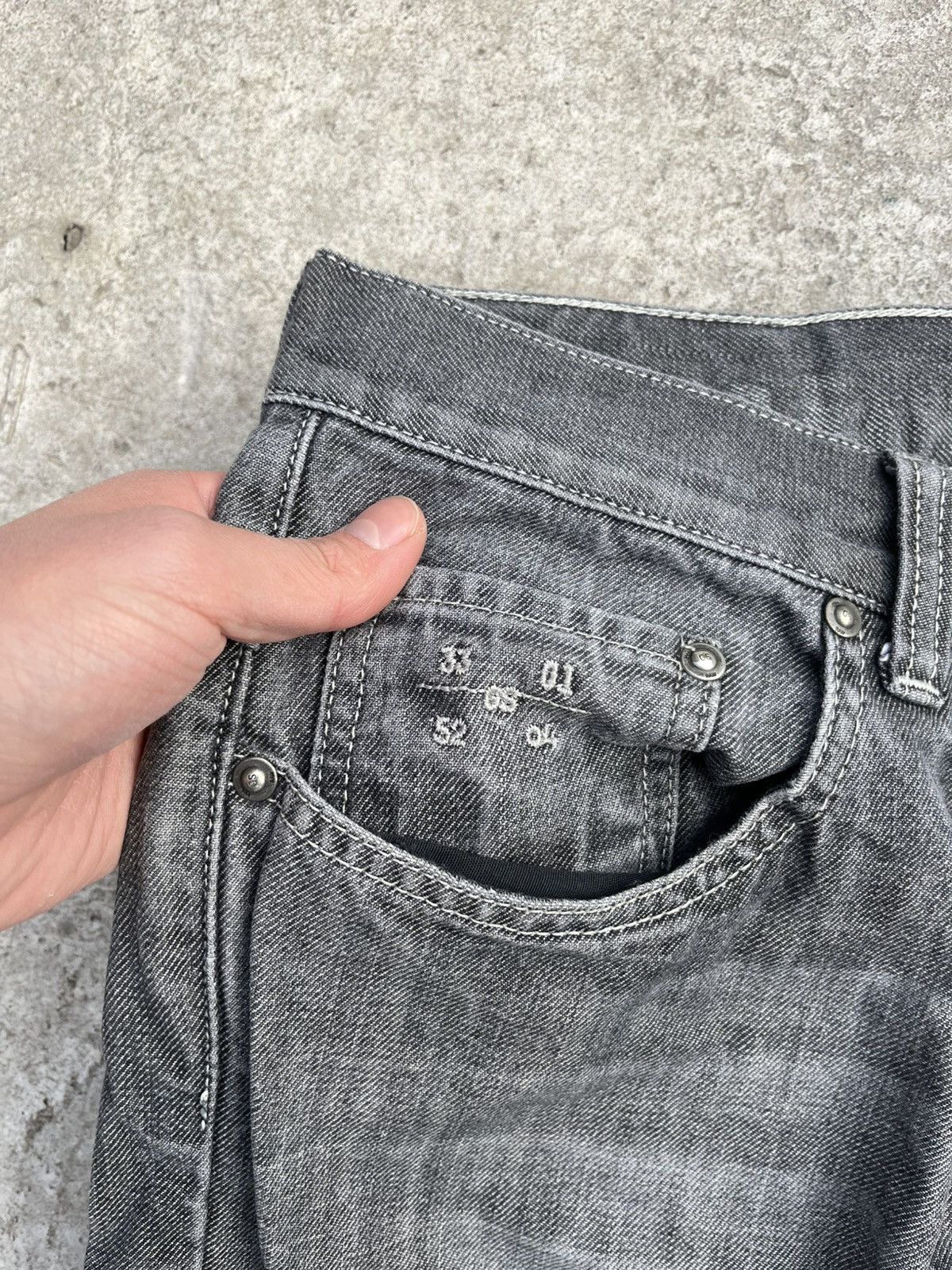 G-Star × Japanese Brand × Le Grande Bleu (L.G.B.) Vintage Big Logo G-Star Faded Jeans Rick Owens Style Denim Size US 32 / EU 48 - 11 Thumbnail