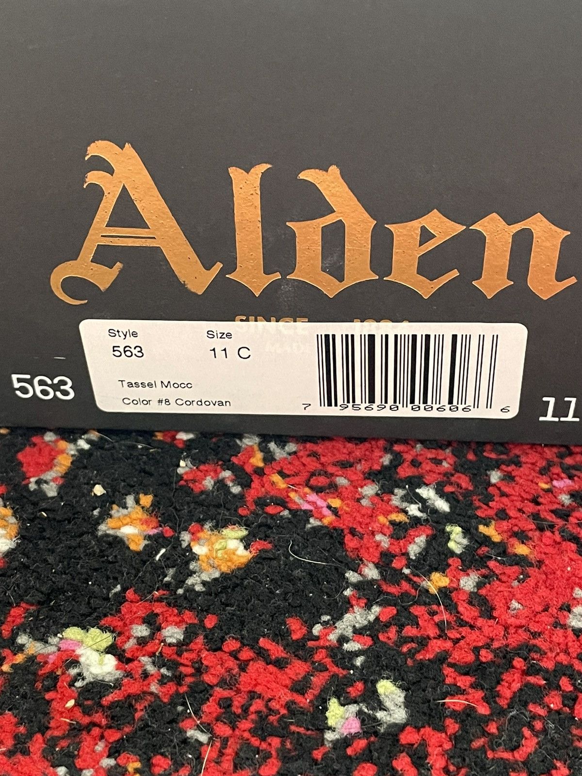 Alden Tassal Mocc Cordovan Size US 11 / EU 44 - 3 Thumbnail
