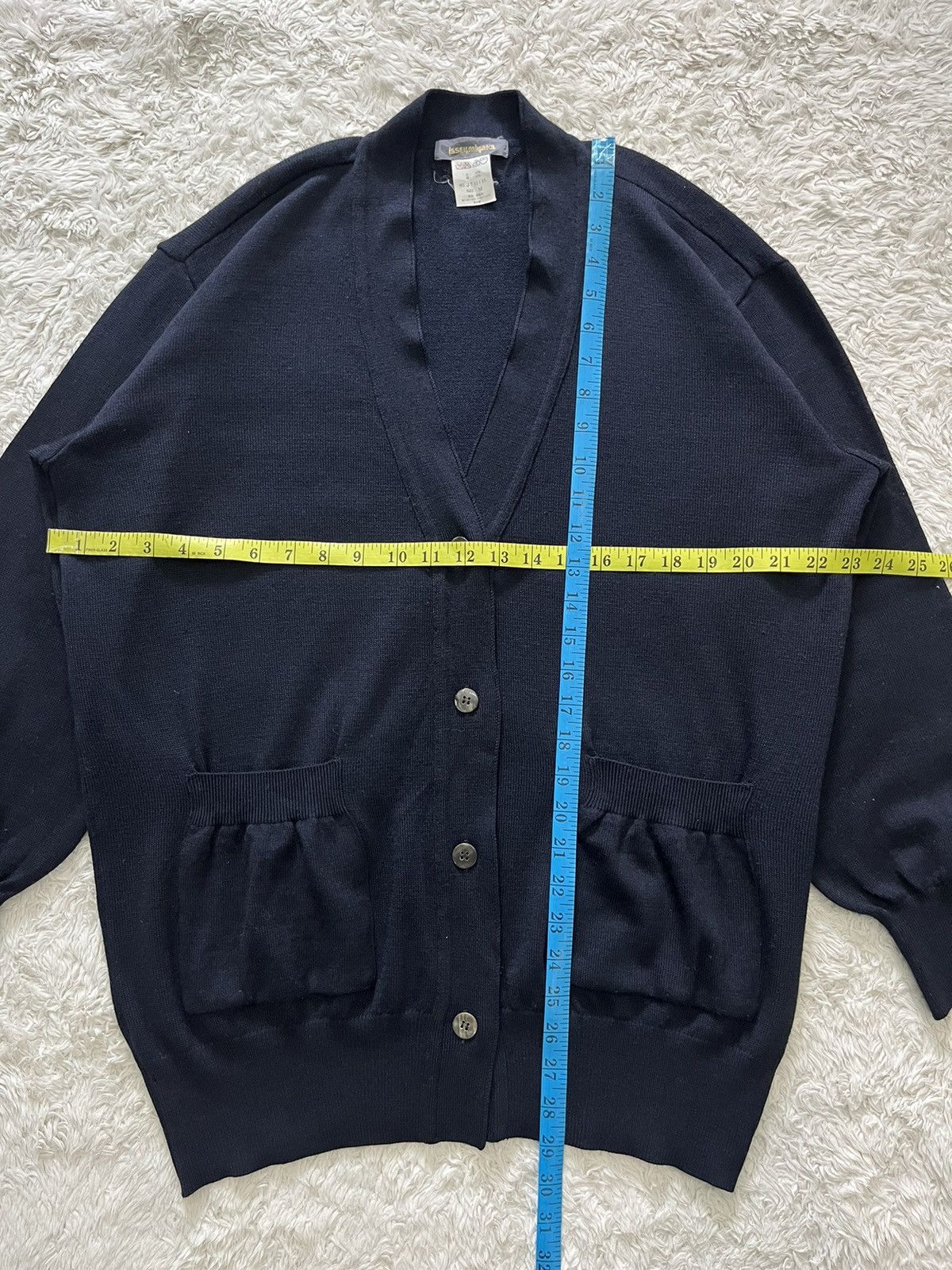 Issey Miyake vintage issey miyake front pocket knitwear Size US M / EU 48-50 / 2 - 6 Thumbnail