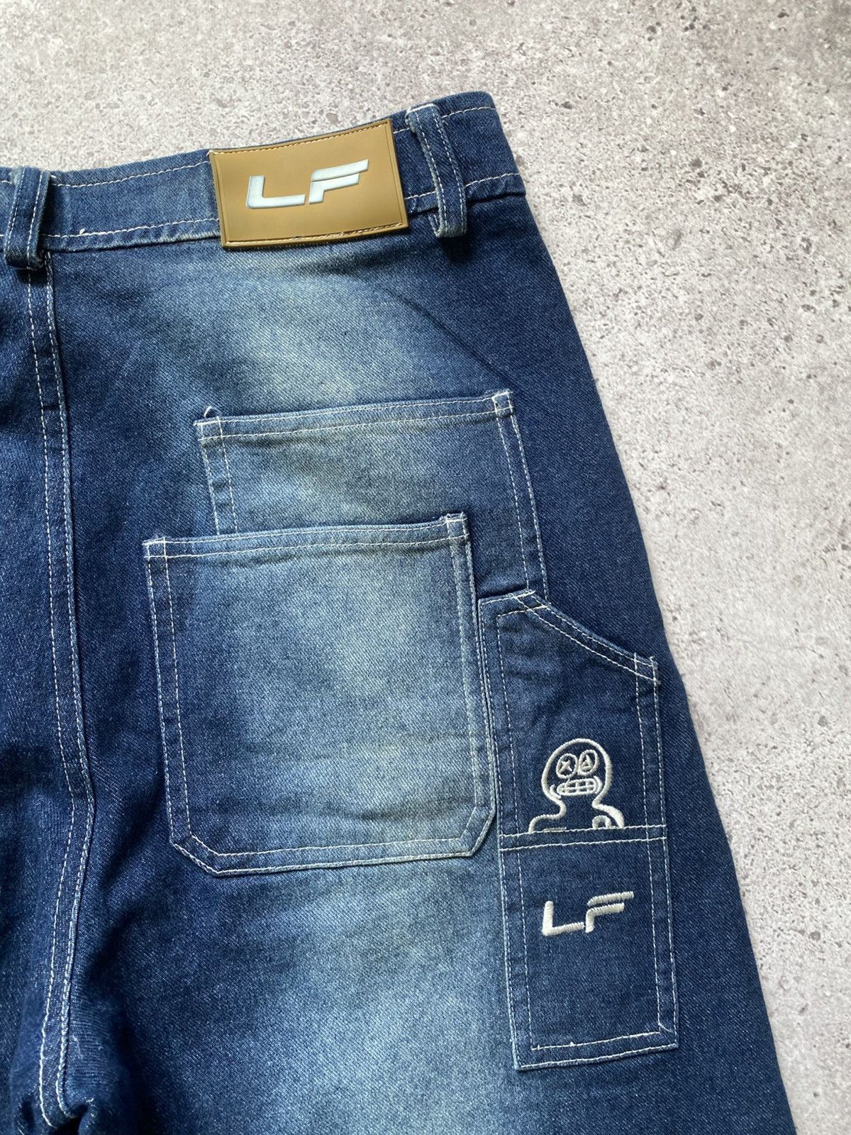 Japanese Brand × La Fam Amsterdam Vintage La Fam Amsterdam streetwear jeans Y2K Size US 31 - 3 Thumbnail