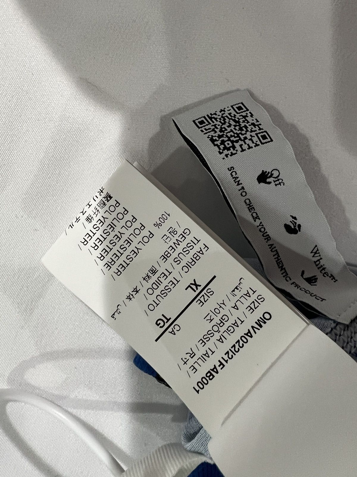 Off-White Off-White mens t shirt. XL. $250 Size US XL / EU 56 / 4 - 5 Thumbnail