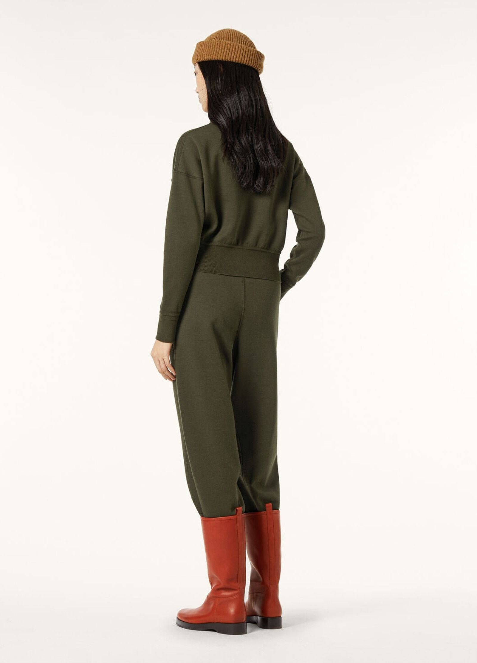 Loro Piana o1srvl11e0526 FAO8974 Viera Pant in Green Size 26" / US 2 / IT 38 - 5 Thumbnail