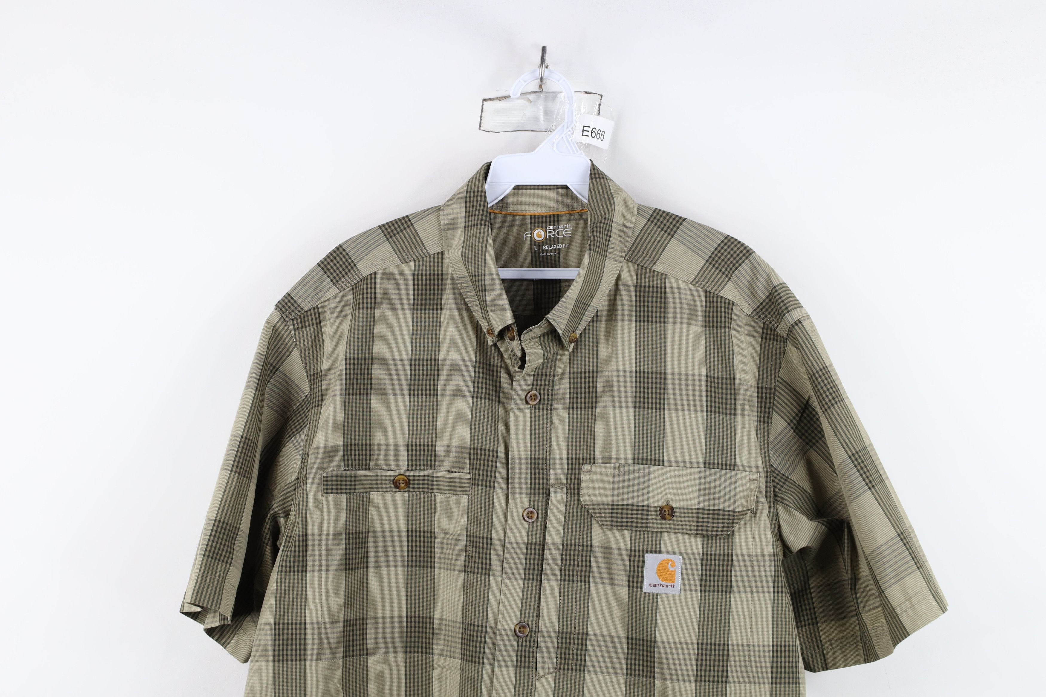 Carhartt Carhartt Force Fit Short Sleeve Collared Button Down Shirt Size US L / EU 52-54 / 3 - 2 Thumbnail
