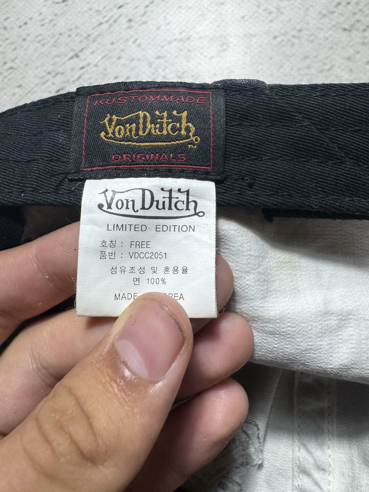 Von Dutch vintage destroyed cap von dutch eric bostron limited edition Size ONE SIZE - 8 Thumbnail