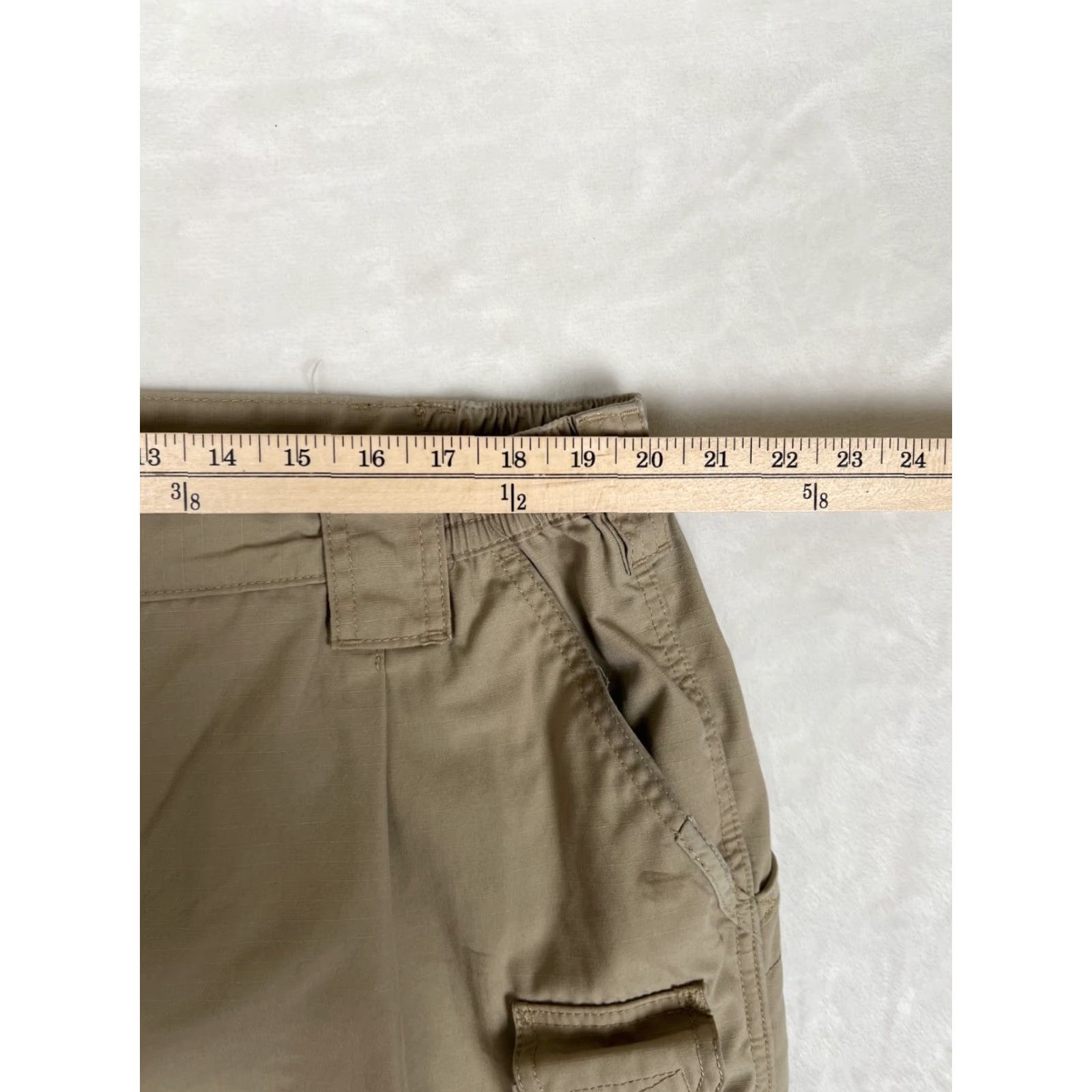 Vintage 5.11 Tactical Cargo Pants Men 44x32 Tan Beige Ripstop Utility Military Stained Mens Size US 44 / EU 60 - 6 Thumbnail