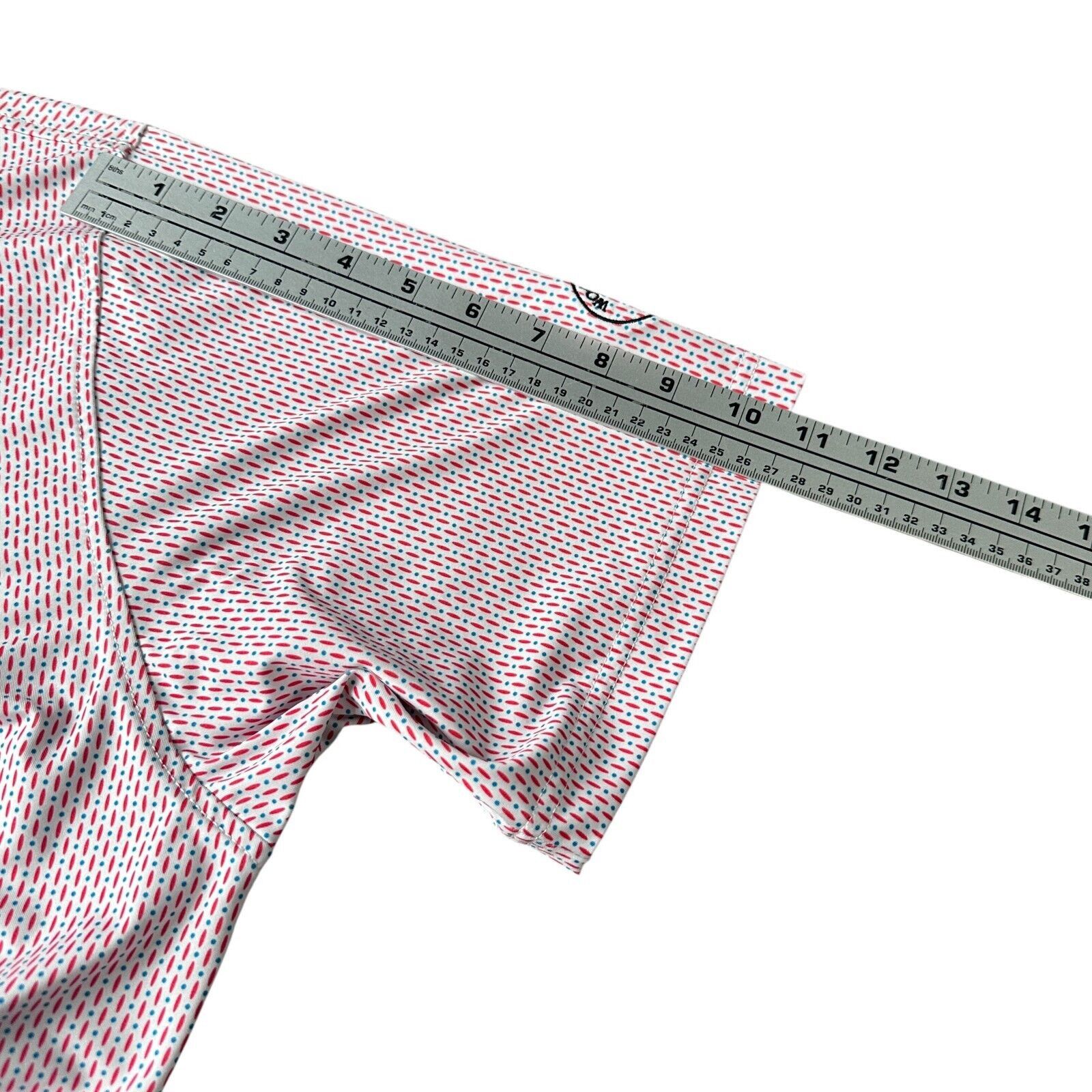 Footjoy FootJoy Polo Shirt Men’s Medium Multi Geometric Stretch Size US M / EU 48-50 / 2 - 10 Thumbnail