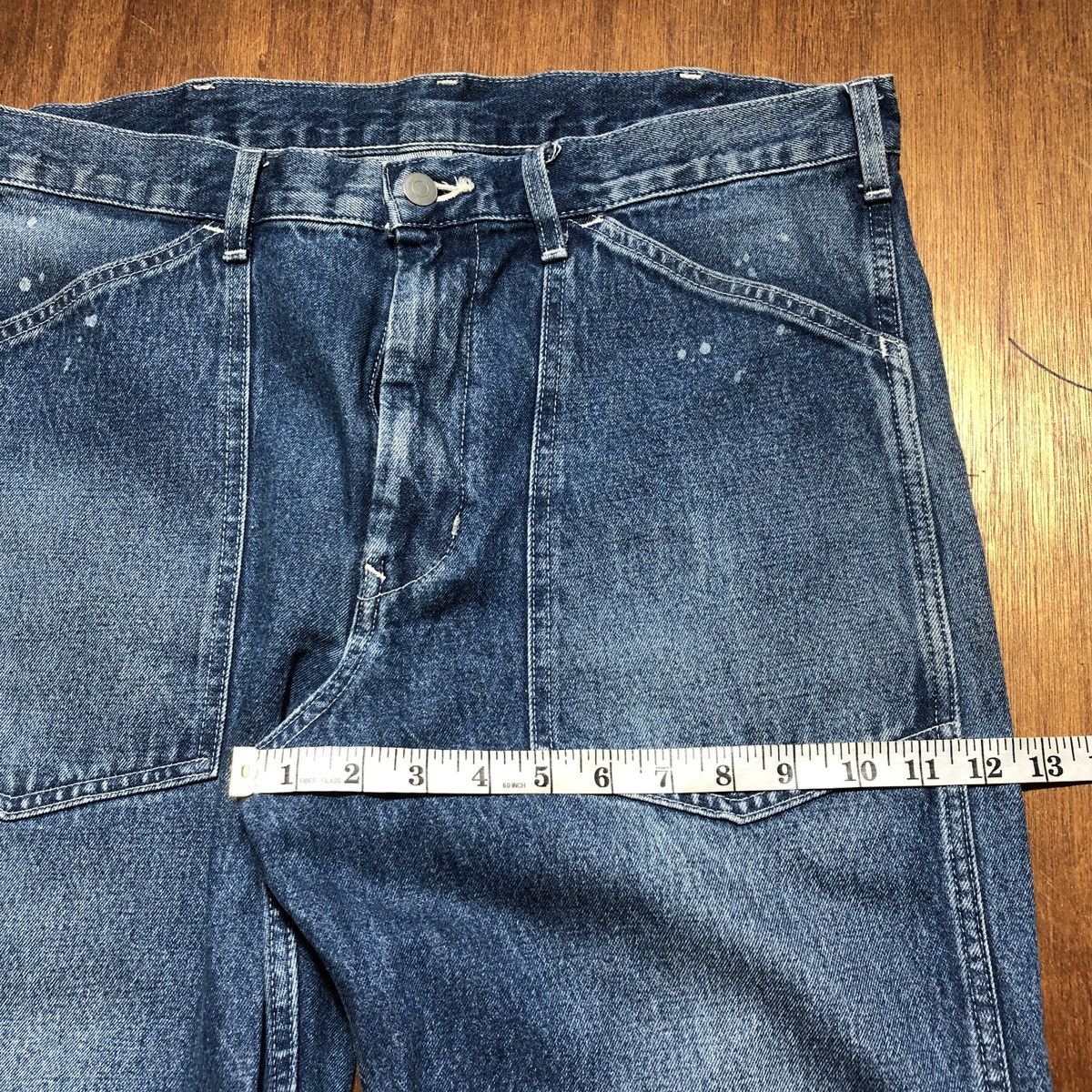 Japanese Brand Vintage Unbrand Denim Size US 35 - 7 Thumbnail
