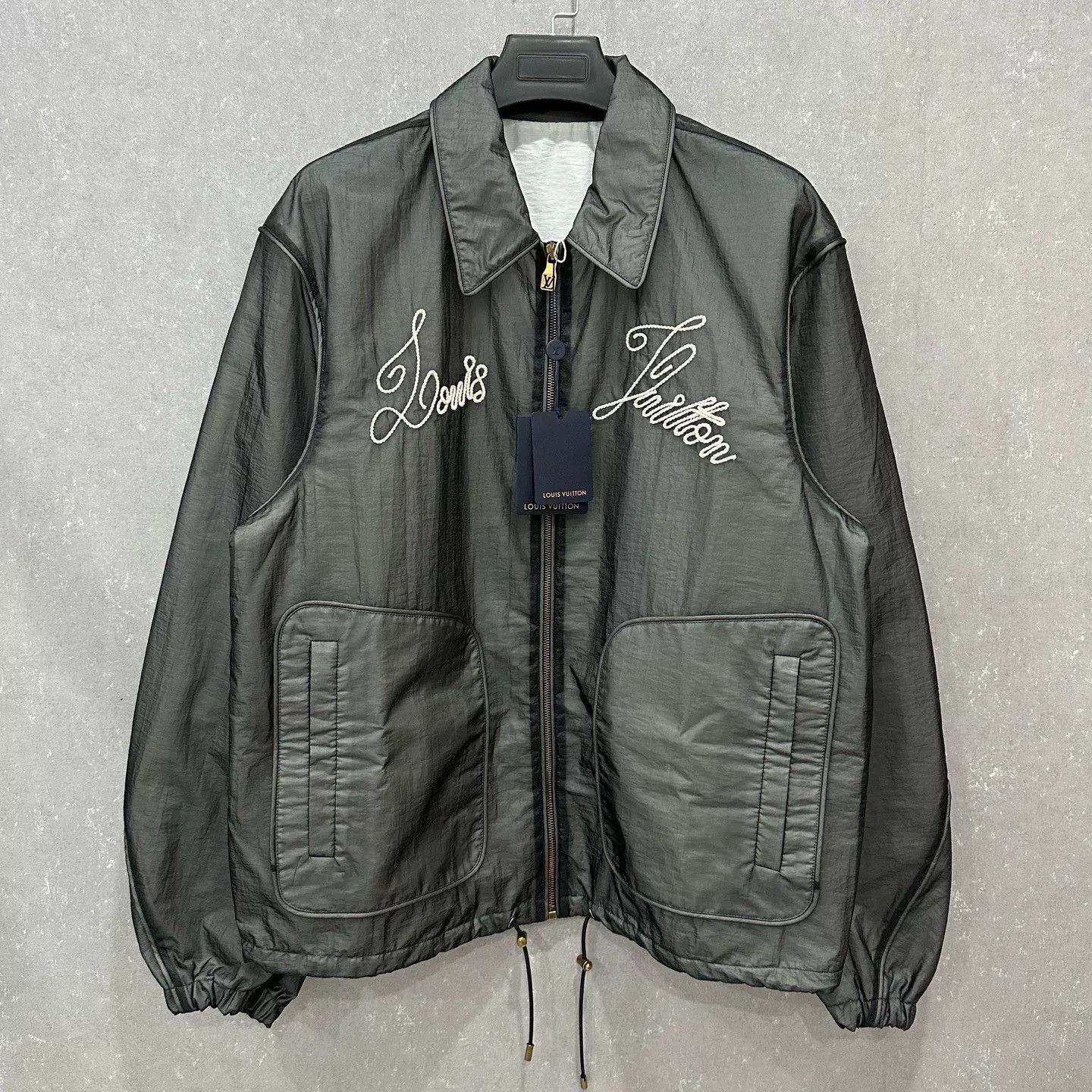 Louis Vuitton Louis Vuitton Nautical Collection Gray Coat Size US L / EU 52-54 / 3 - 1 Thumbnail