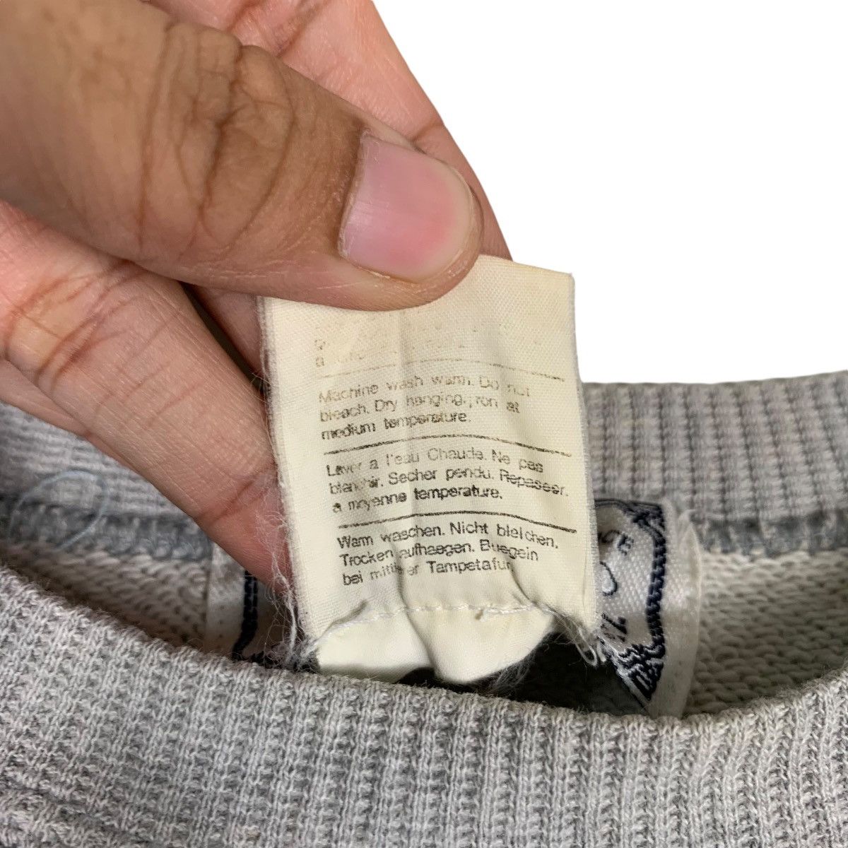 Japanese Brand BOBBY BARNON Golf Club Big Logo Sweatshirt #1317-C59 Size US M / EU 48-50 / 2 - 11 Thumbnail