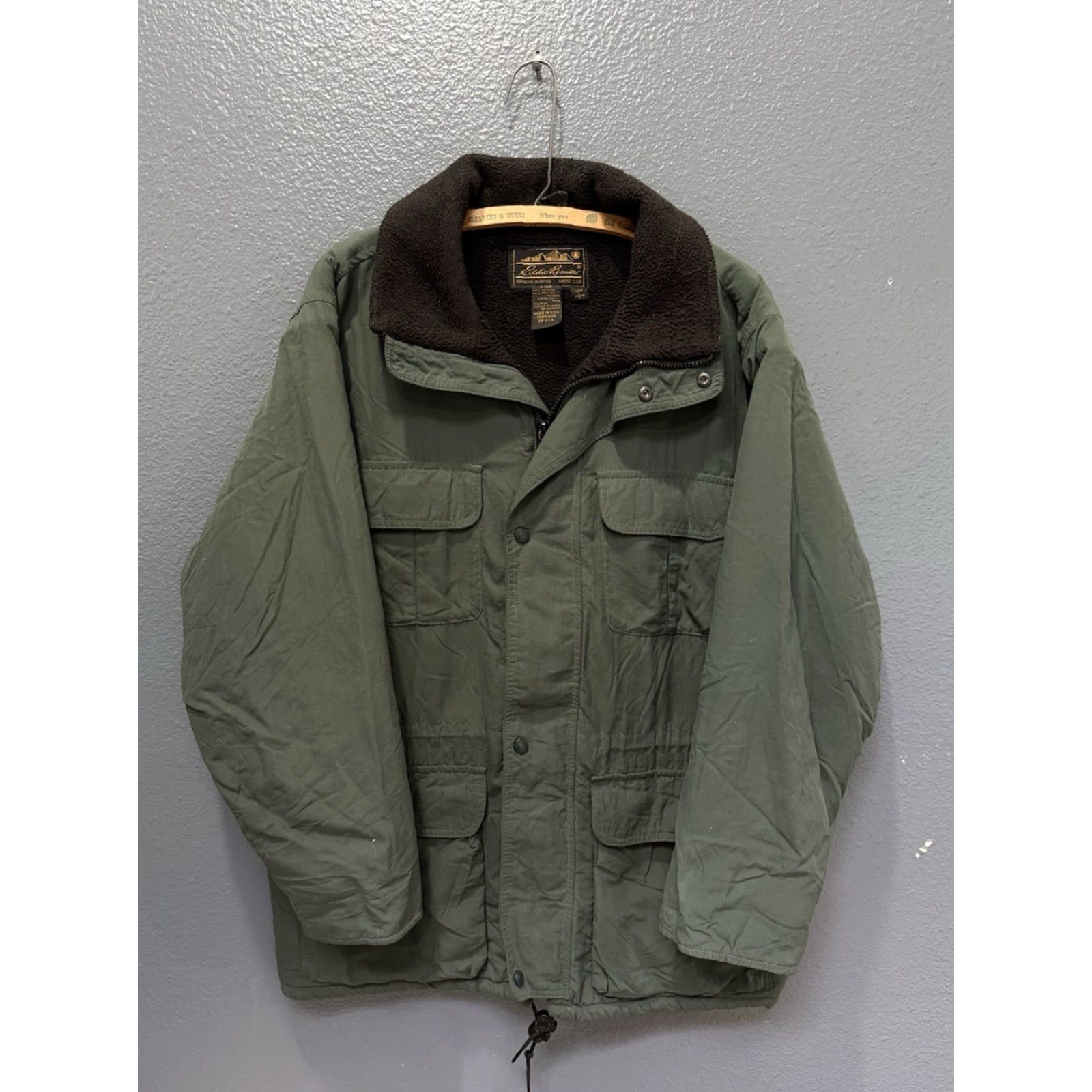 Eddie Bauer VINTAGE Eddie Bauer Jacket Men Size Small Green 90s Pocket Polyester Size US S / EU 44-46 / 1 - 3 Thumbnail