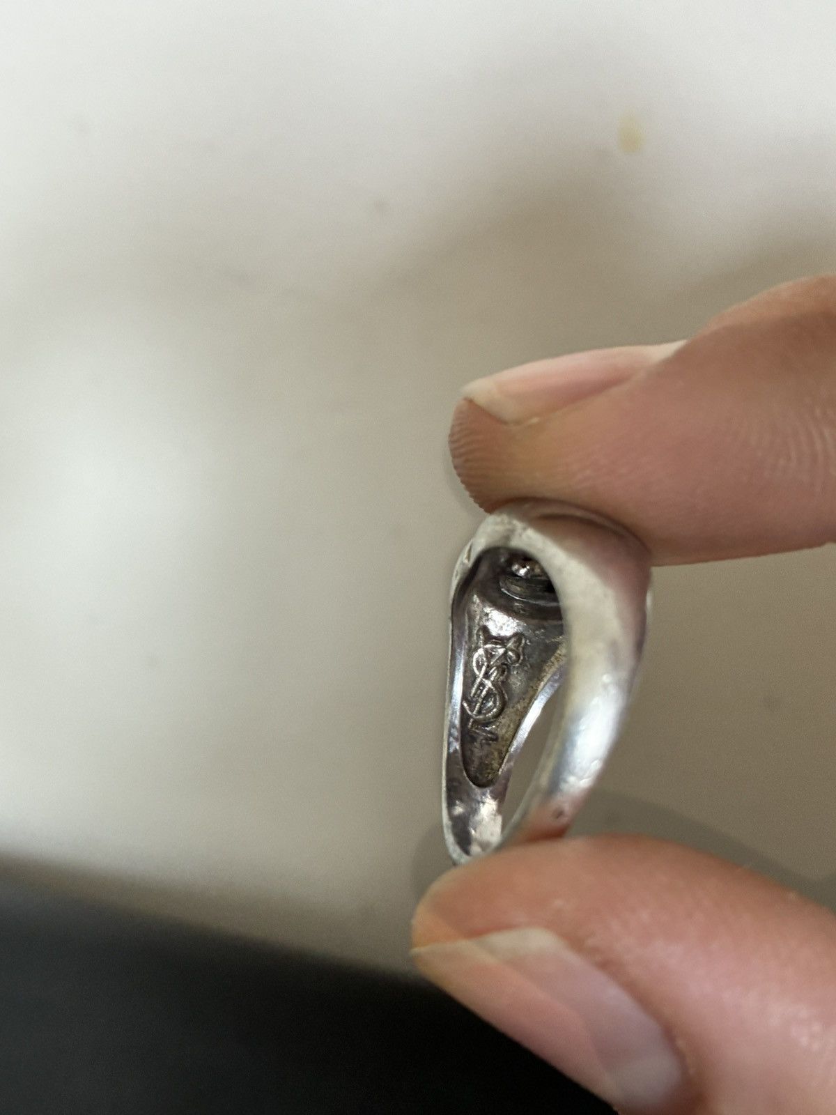 Yves Saint Laurent Yves Saint Laurent Heart Ring Size ONE SIZE - 4 Thumbnail
